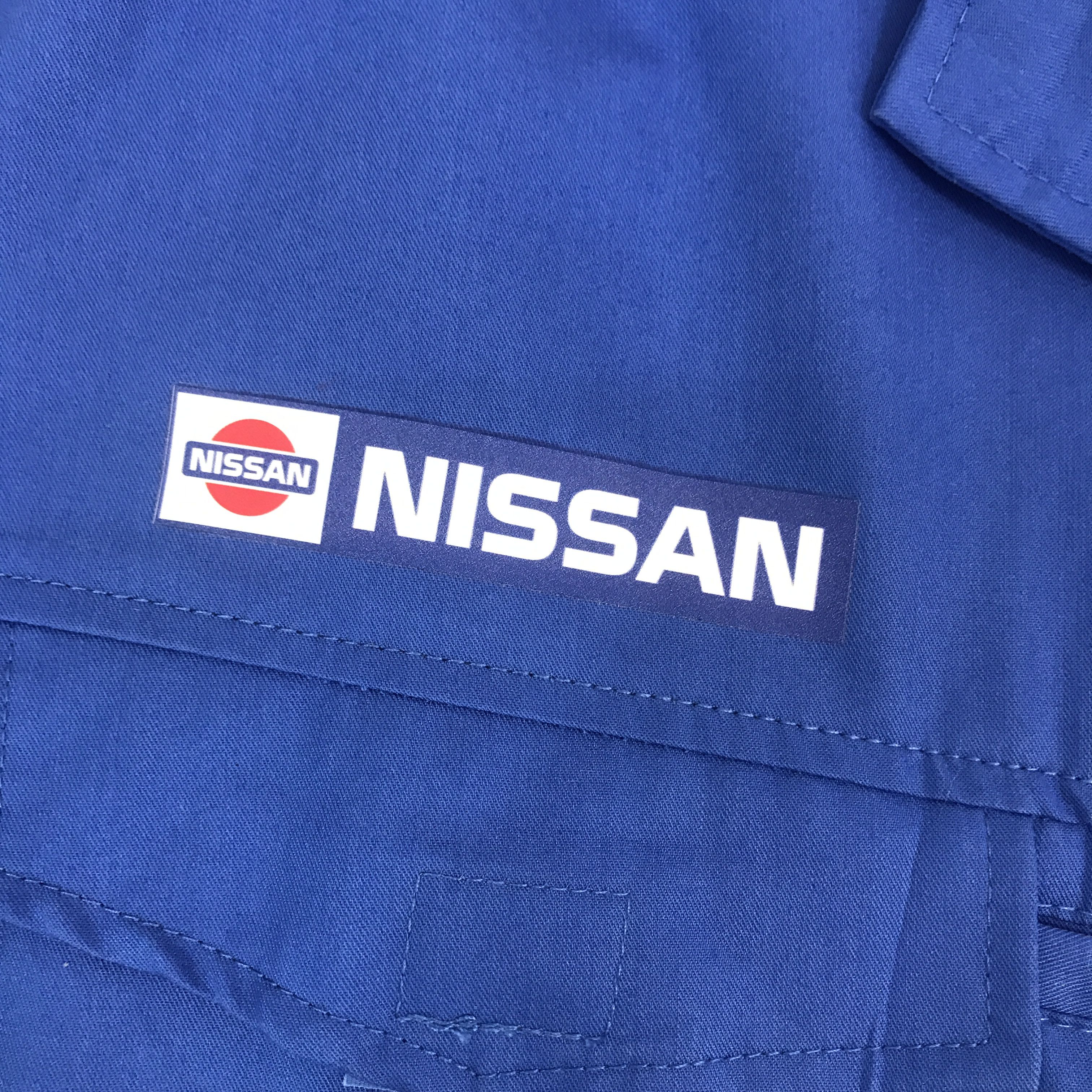 Japanese Brand Vtg Nissan Racing motorsport uniforms Japan custom Jacket Size US L / EU 52-54 / 3 - 9 Thumbnail