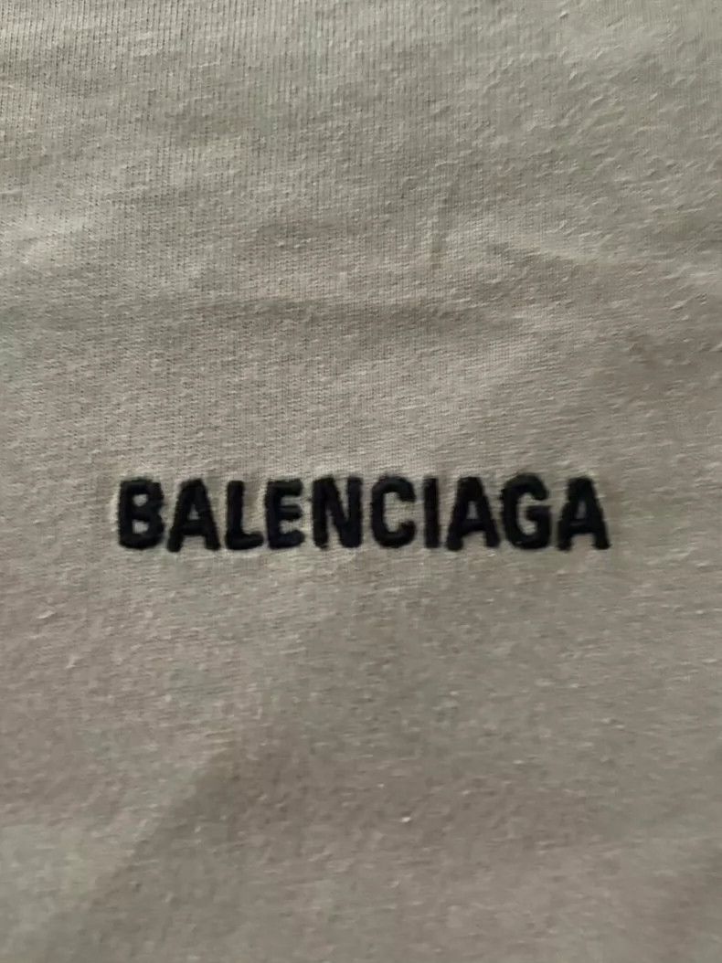 Balenciaga Balenciaga Front and back embroidered logo to make old sho Size US L / EU 52-54 / 3 - 3 Thumbnail
