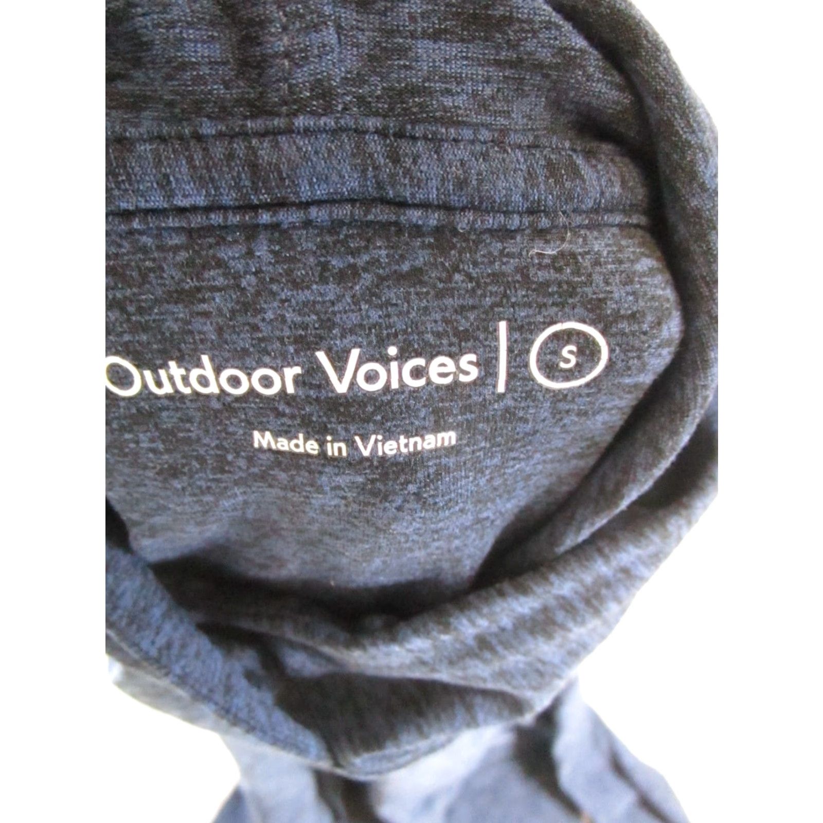 Outdoor Voices VINTAGE Outdoor Voices Hoodie Mens Small Blue Running Pullover Size US S / EU 44-46 / 1 - 3 Thumbnail