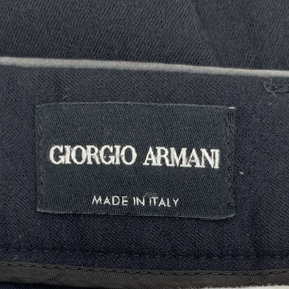 Armani Armani Black Wool Casual Pants K26WX Size US 34 / EU 50 - 6 Thumbnail