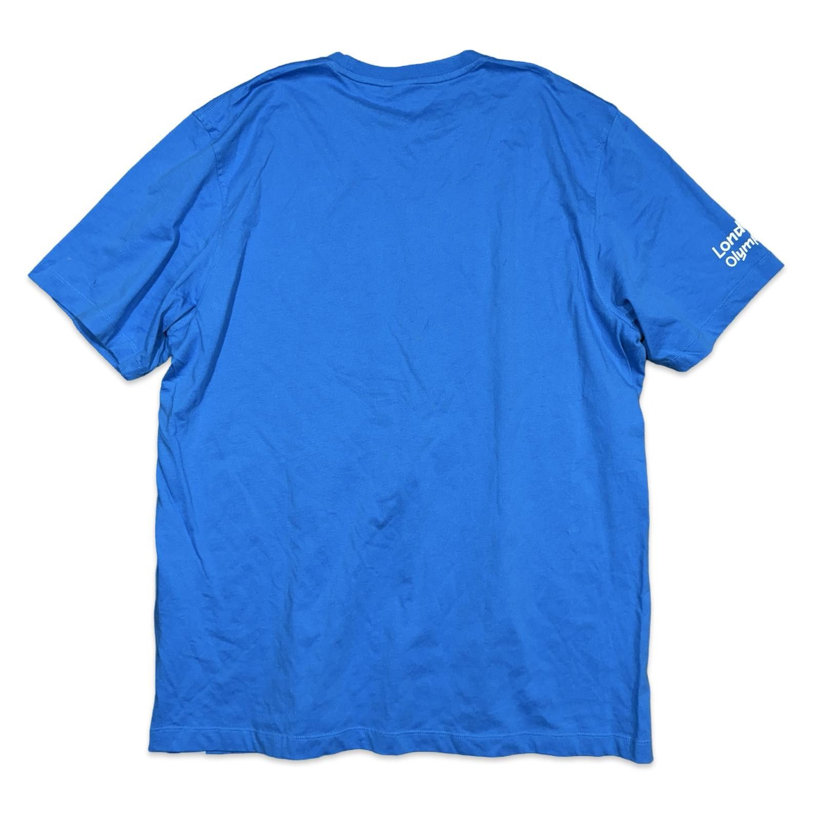 Designer London 2012 Olympics Blue T-Shirt Size US XL / EU 56 / 4 - 3 Thumbnail
