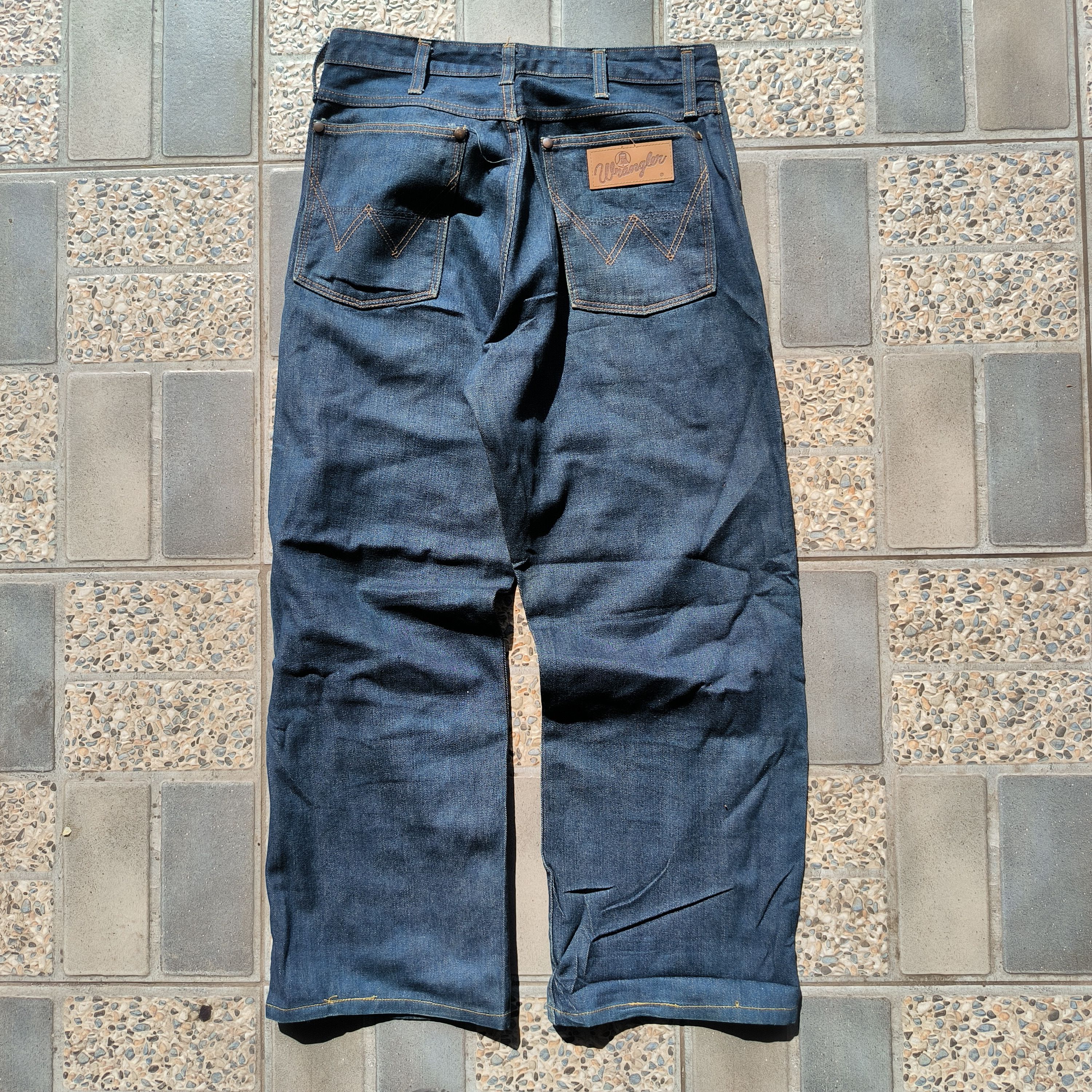 Wrangler Vintage Repro 1960s Wrangler Blue Bell Selvedge Denim Jeans Size US 33 - 7 Thumbnail