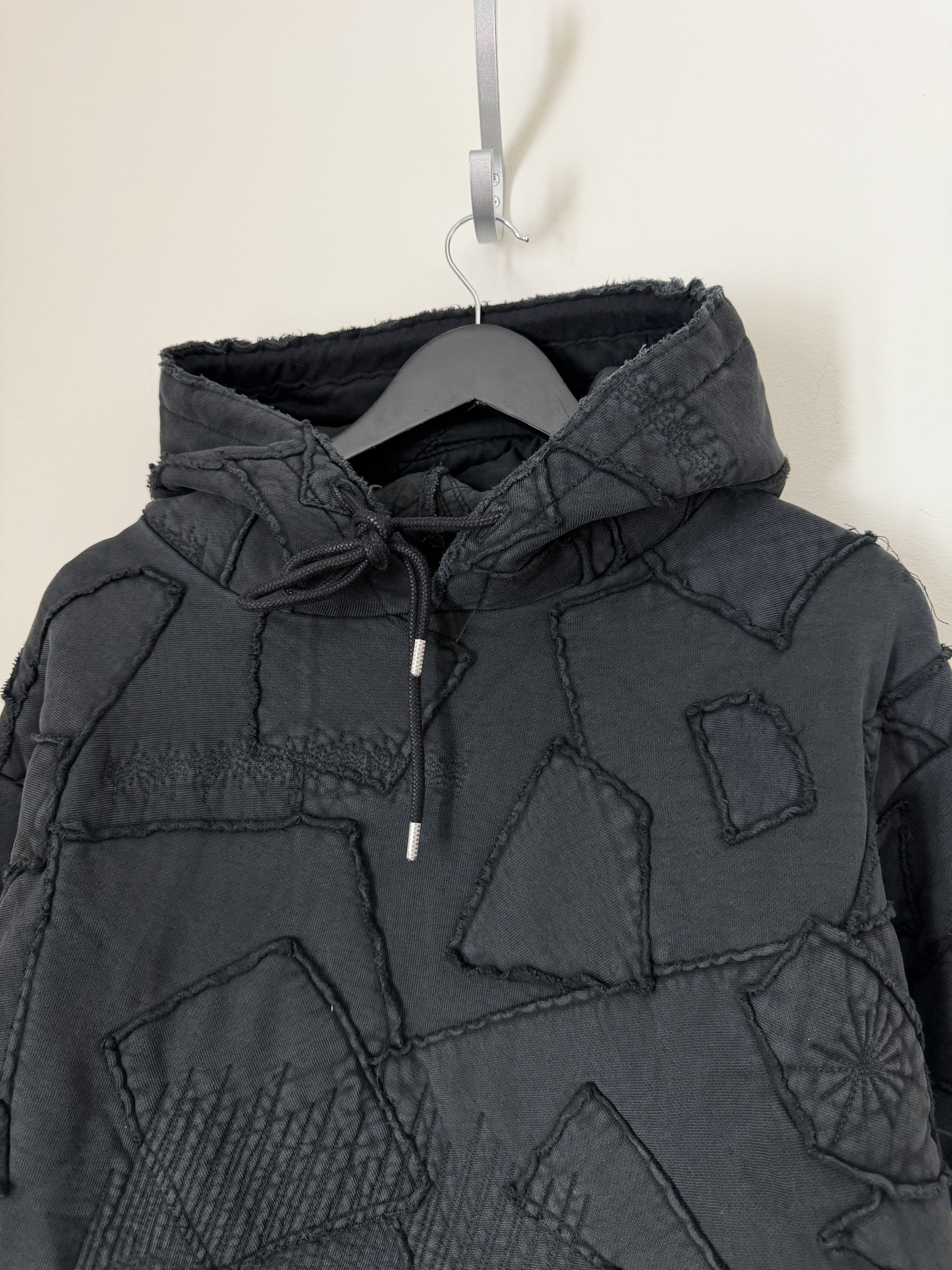 Gallery Dept. Gallery Dept Collage Hoodie in Black Size US XL / EU 56 / 4 - 2 Thumbnail