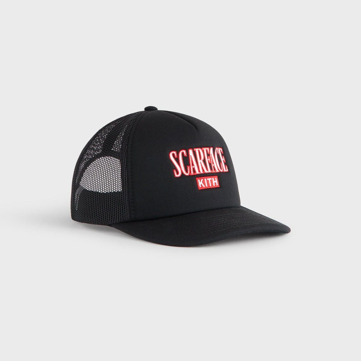 Kith Kith for Scarface Poly Foam Nolan Trucker Hat Black SnapBack Size ONE SIZE - 3 Thumbnail