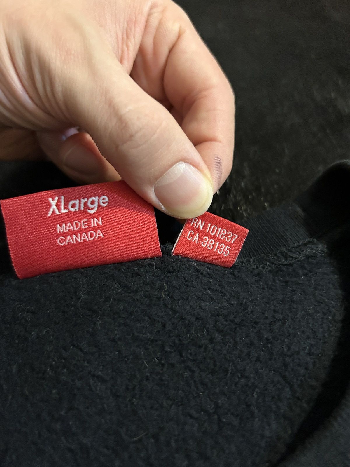 Supreme Supreme Shattered Crewneck Black Size US XL / EU 56 / 4 - 5 Thumbnail