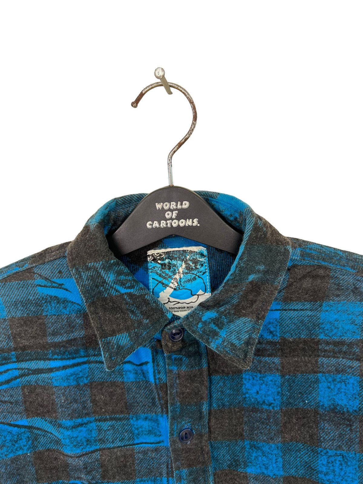 Flannel Balance Co. Pop Biz Japan Waxed Checks Flannel Shirt Size US M / EU 48-50 / 2 - 7 Thumbnail