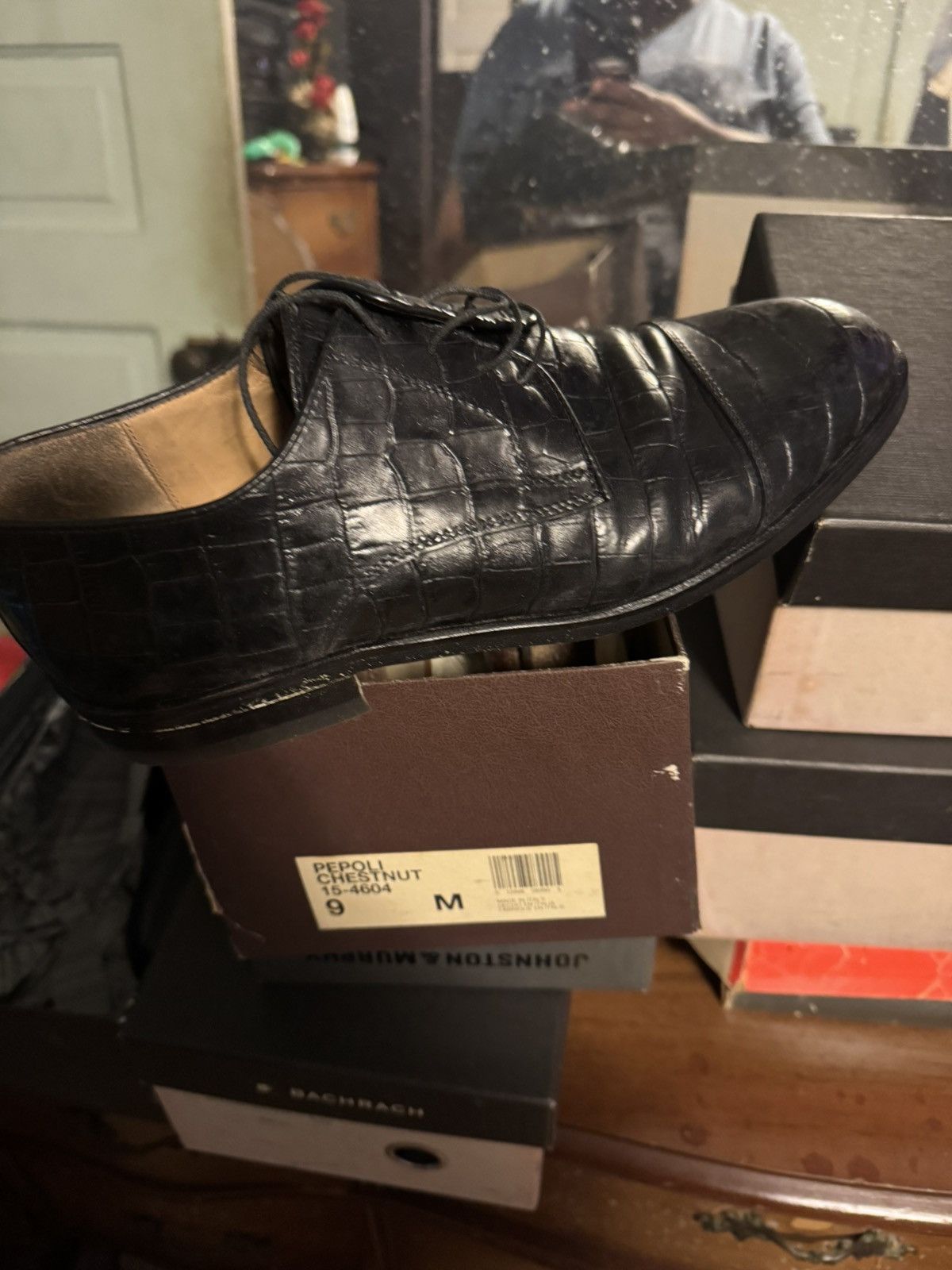 Bachrach × Johnston & Murphy × Stacy Adams Men gently worn Size US 9 / EU 42 - 15 Thumbnail