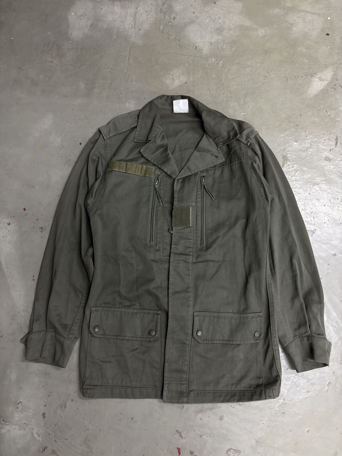 Junya Watanabe 80s Vintage Custommade F2 French Military Jacket Taxi Driver Size US M / EU 48-50 / 2 - 2 Thumbnail