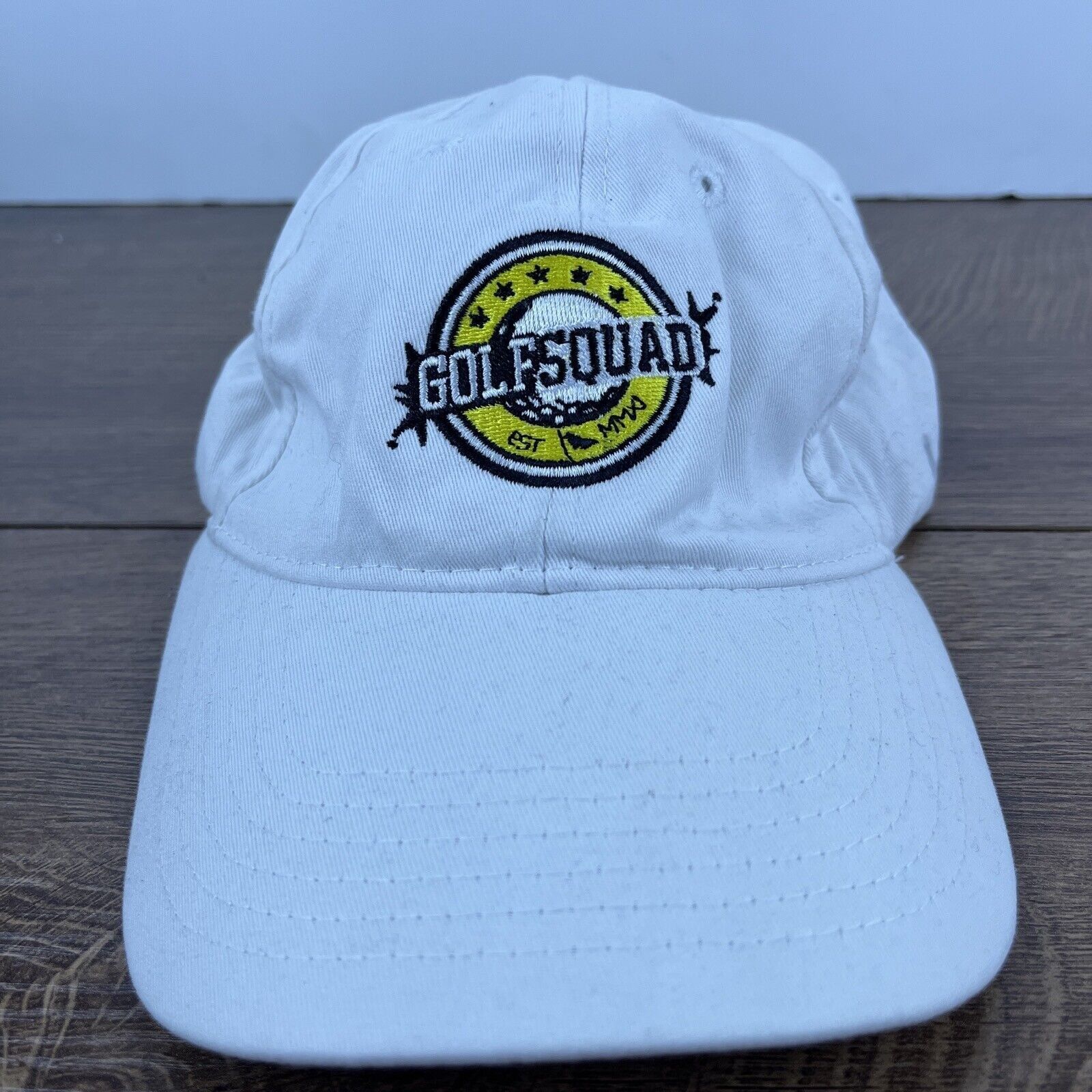 Other Golf Squad Hat White Hat Adjustable White Adult Size Hat Size ONE SIZE - 1 Thumbnail