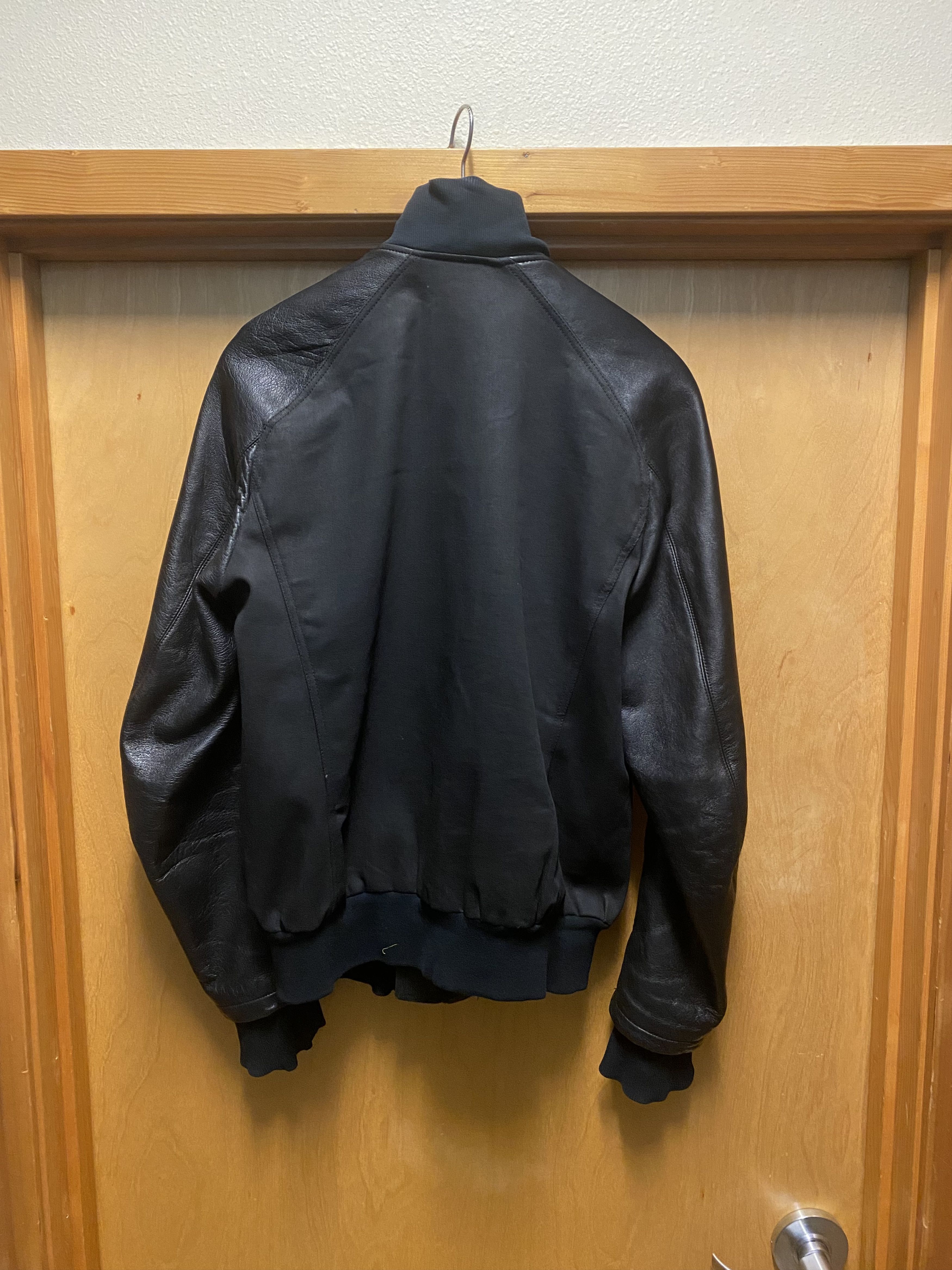 Gareth Pugh × Rick Owens Gareth Pugh Waxed Denim/Leather