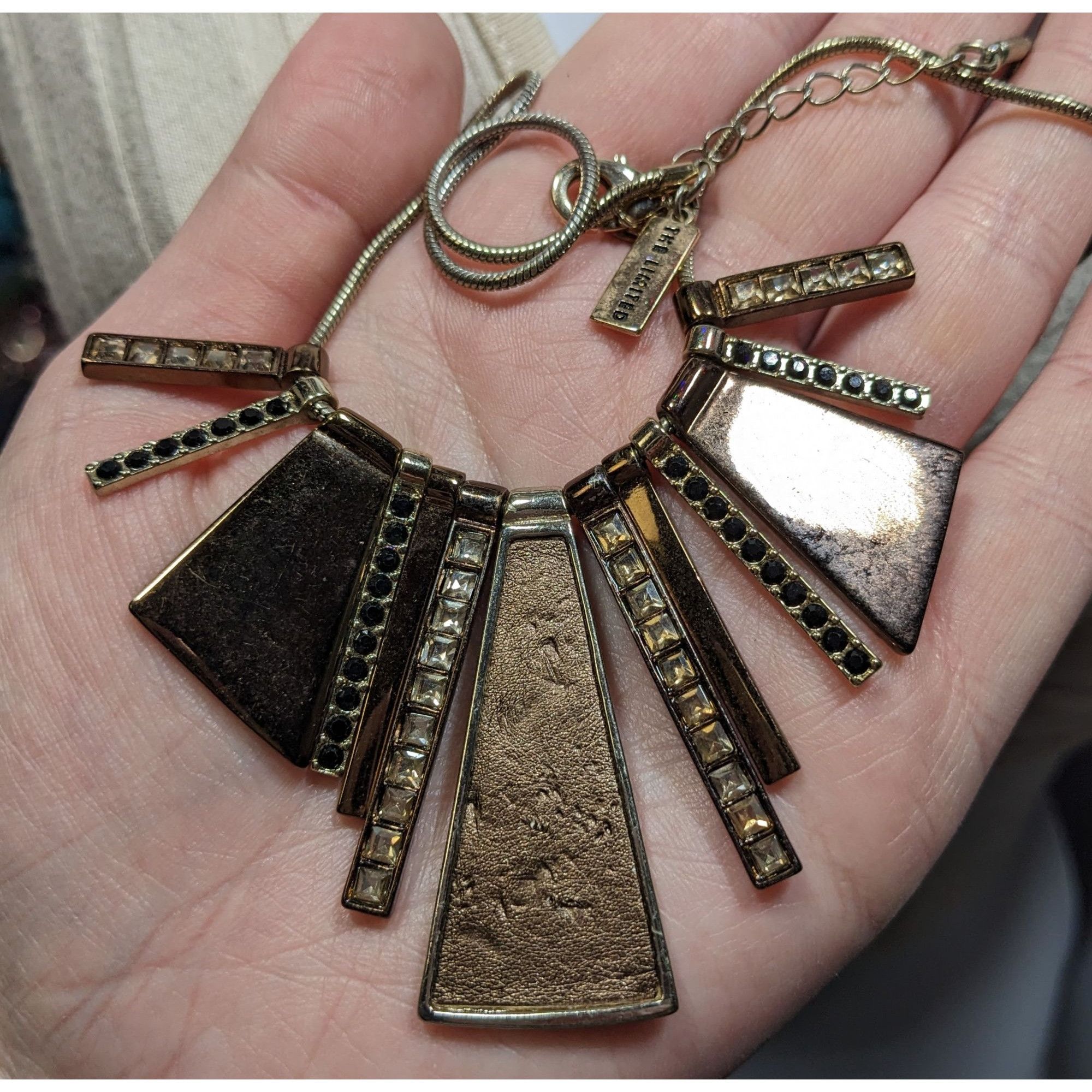 Other The Limited Statement Geometric Pendant Necklace With Gold-T Size ONE SIZE - 5 Thumbnail