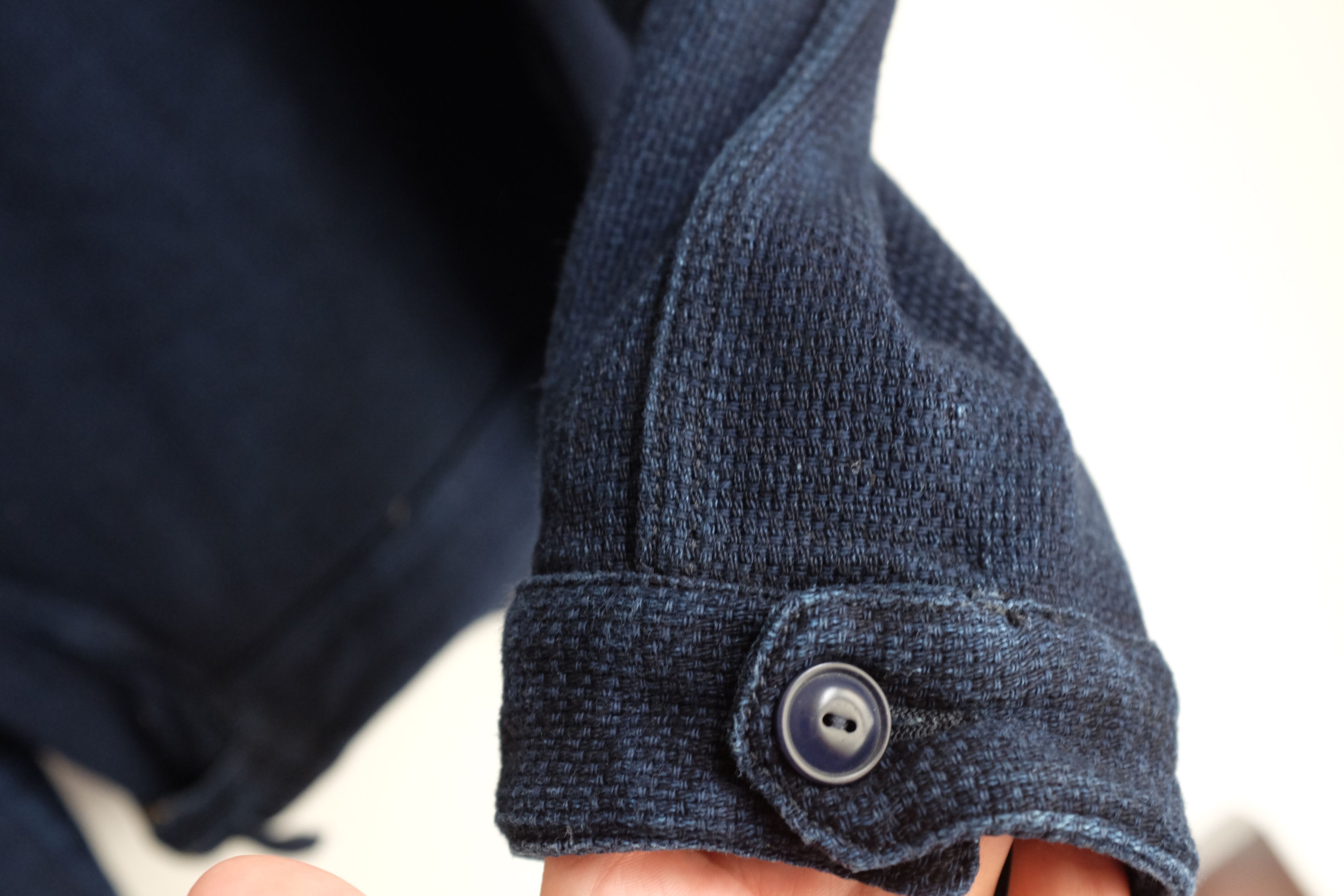 Scarti-Lab 707 dobby indigo jacket Size US M / EU 48-50 / 2 - 4 Thumbnail