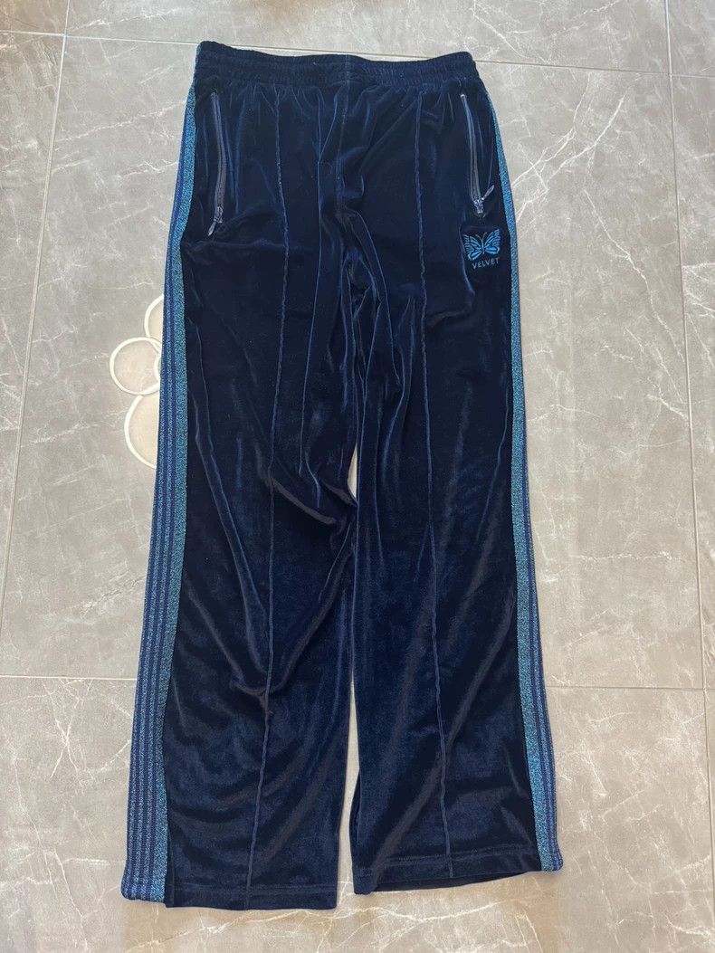 Needles NEEDLES VELVET Straight Limited Pants - dmc Size US 26 / EU 42 - 1 Thumbnail