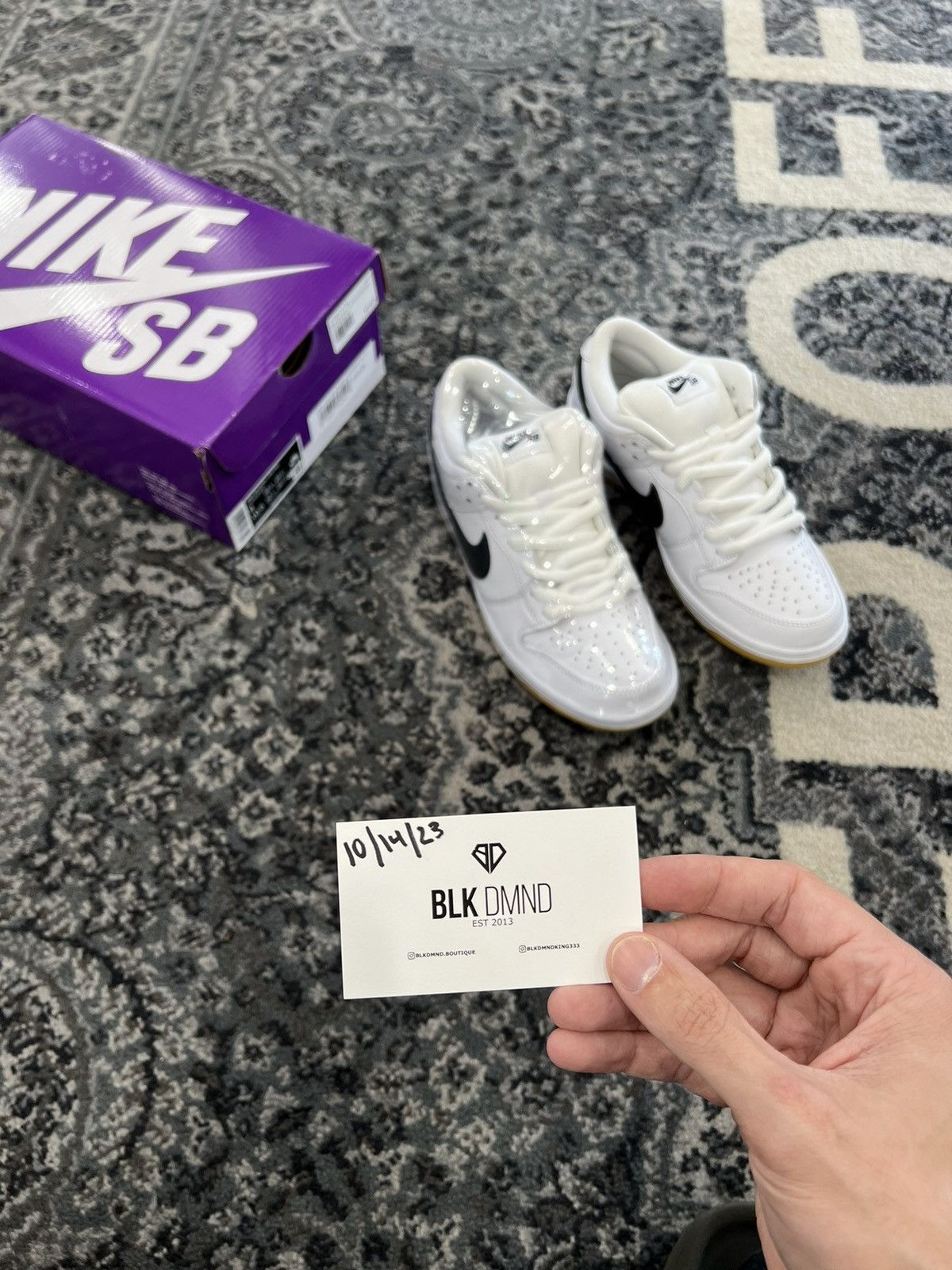 nike dunk gum bottom