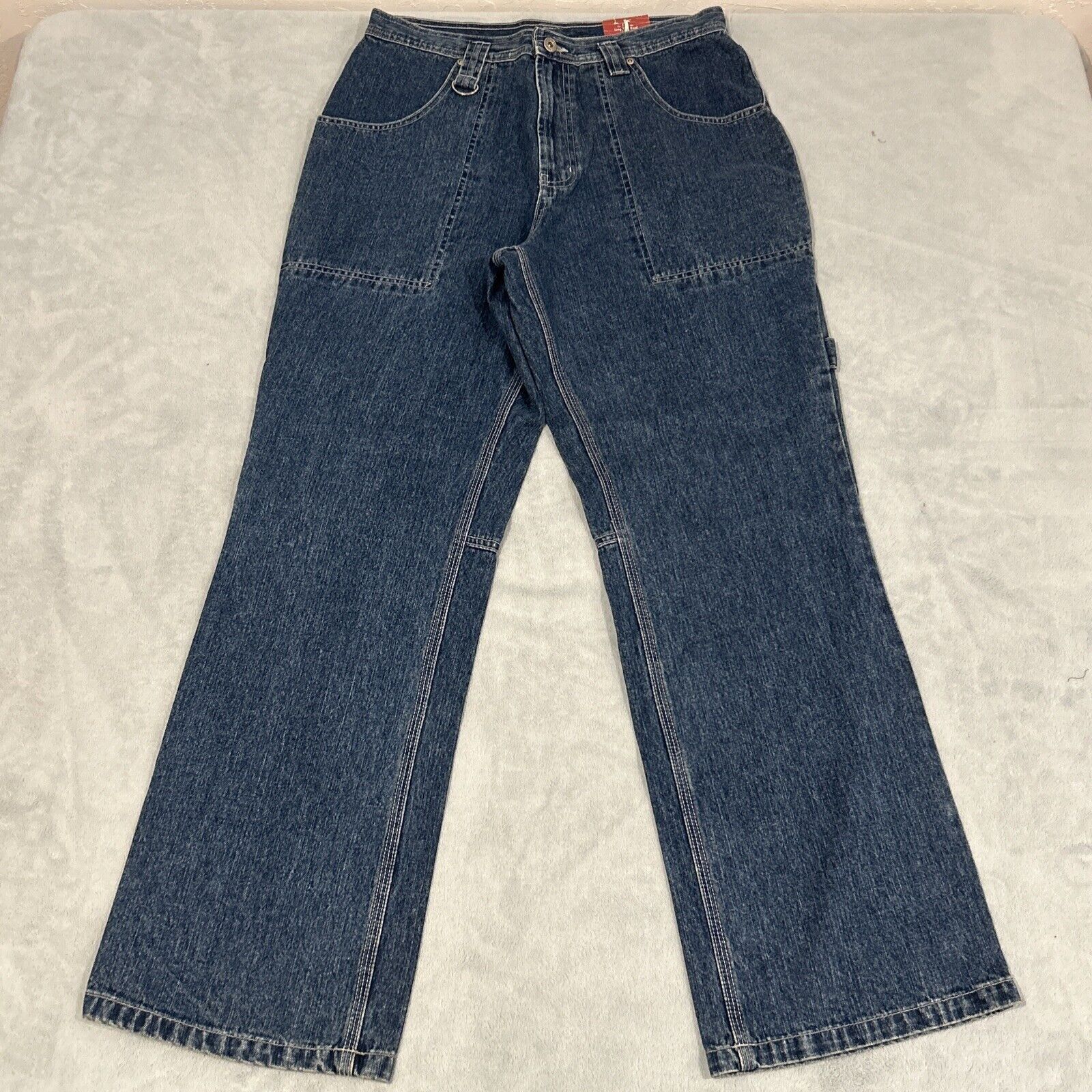 Route 66 Route 66 Carpenter Baggy Jeans 32x32 Loose Wide 2000s NWT Size US 32 / EU 48 - 2 Thumbnail