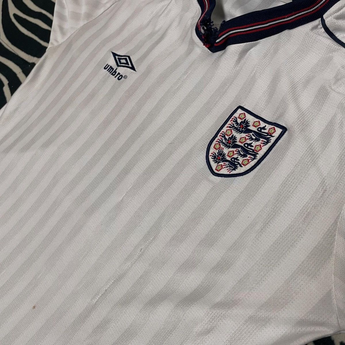 Umbro England Umbro Reissue 1986 Shirt Medium Size US M / EU 48-50 / 2 - 6 Thumbnail