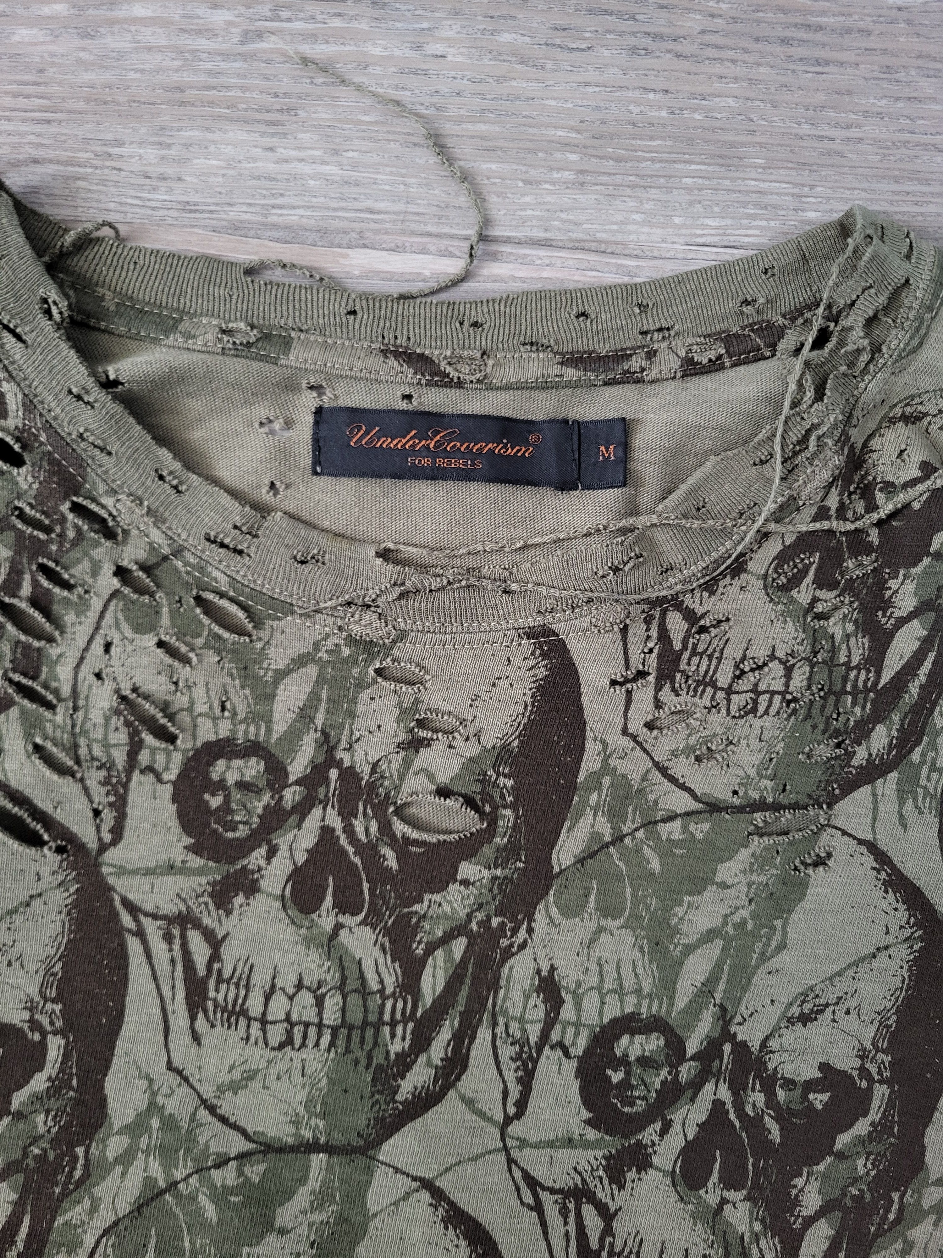 Undercover Undercover Osama Skull Shirt Paper Doll Size US M / EU 48-50 / 2 - 3 Thumbnail