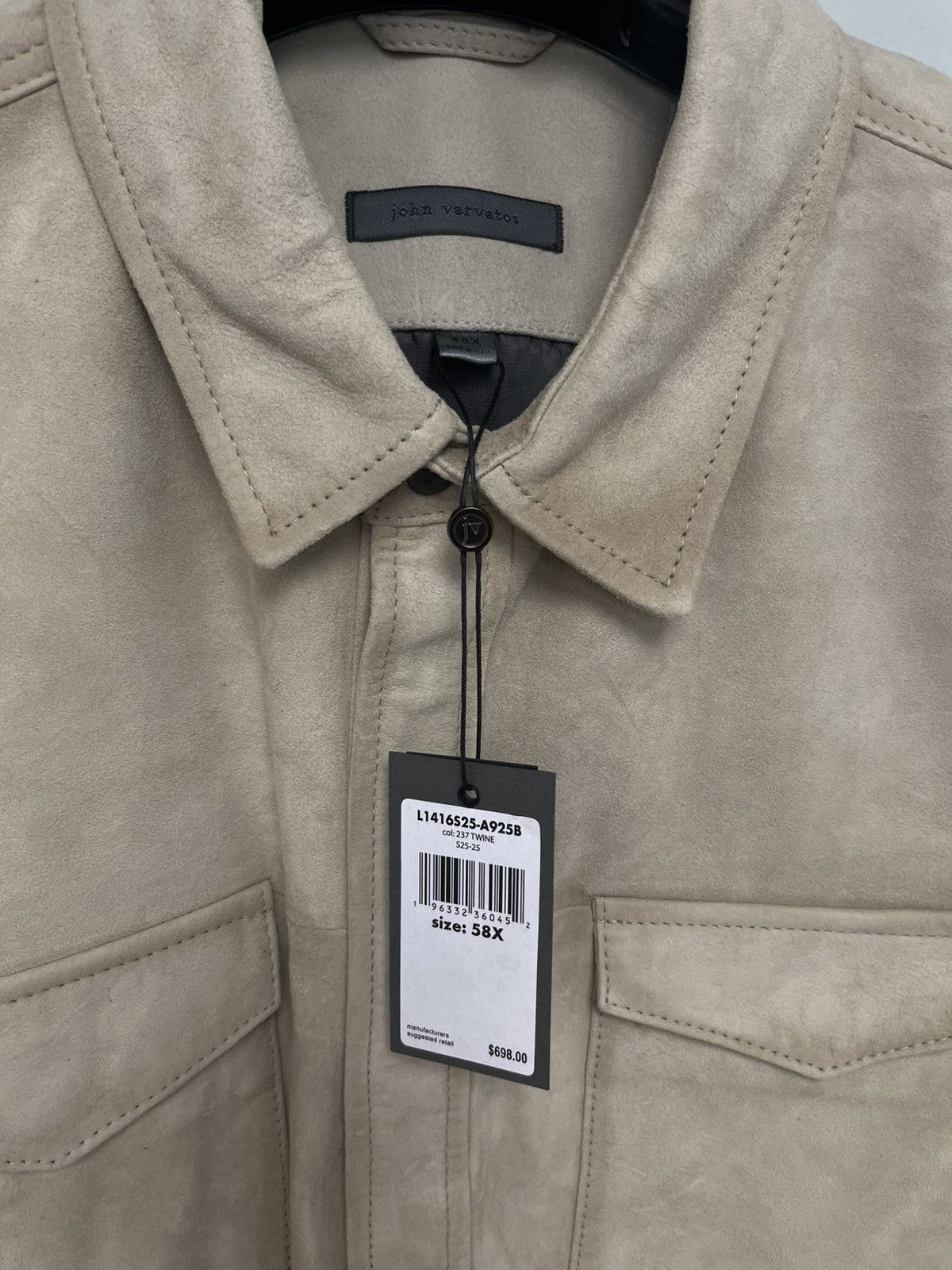 John Varvatos Izzy shirt jacket. Size EU 44 USA 34 Size US S / EU 44-46 / 1 - 14 Thumbnail