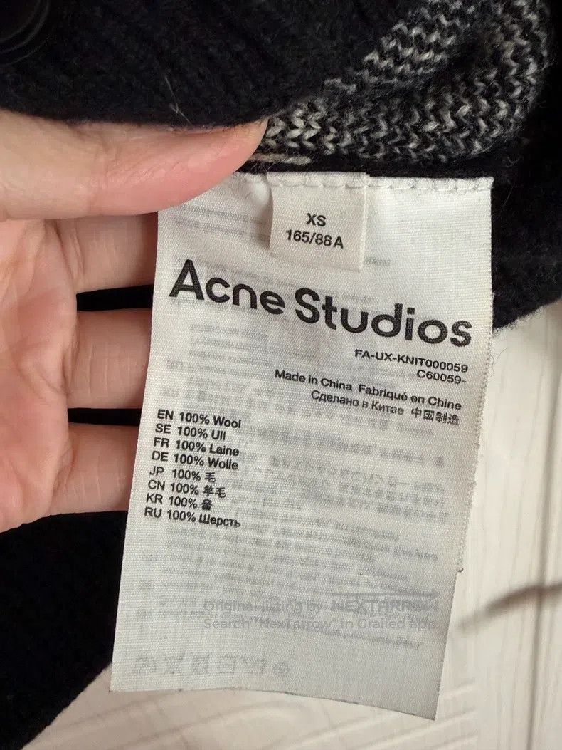 Acne Studios Acne Studios Smile Face Sweater Size XS / US 0-2 / IT 36-38 - 3 Thumbnail