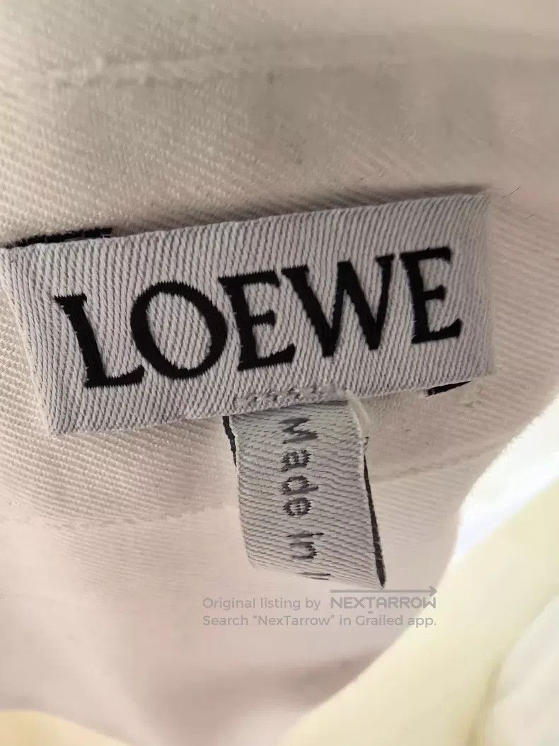 Loewe Loewe White Shirt Length Front 73 Back 76 Chest 63 Size S / US 4 / IT 40 - 3 Thumbnail