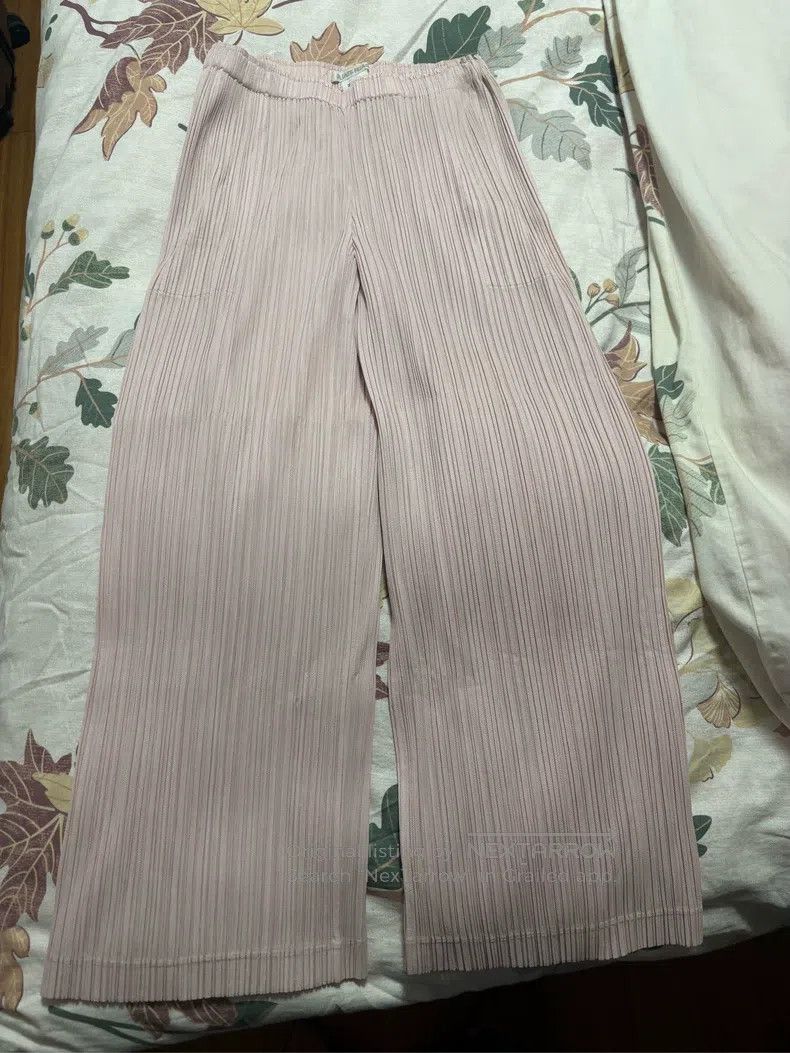 Issey Miyake Issey Miyake size:3 Cherry Pink Pants Size 22" - 2 Thumbnail