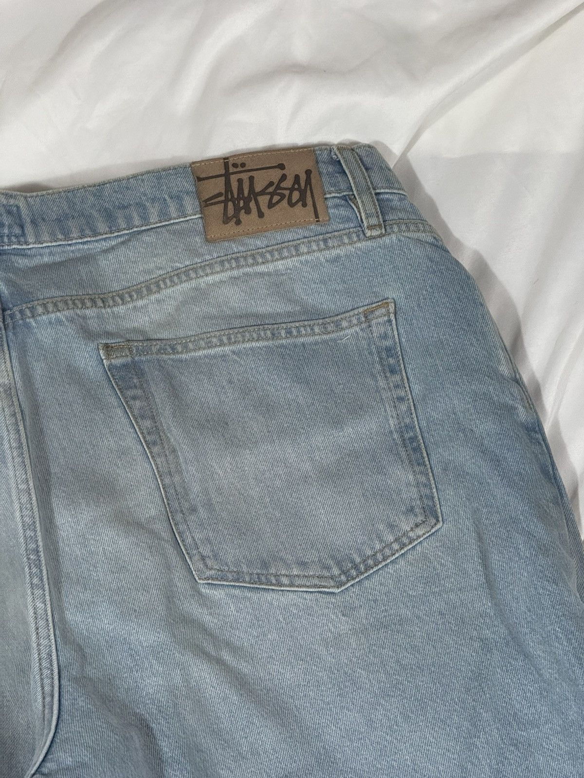 Stussy Light Wash Denim Size US 38 / EU 54 - 10 Thumbnail