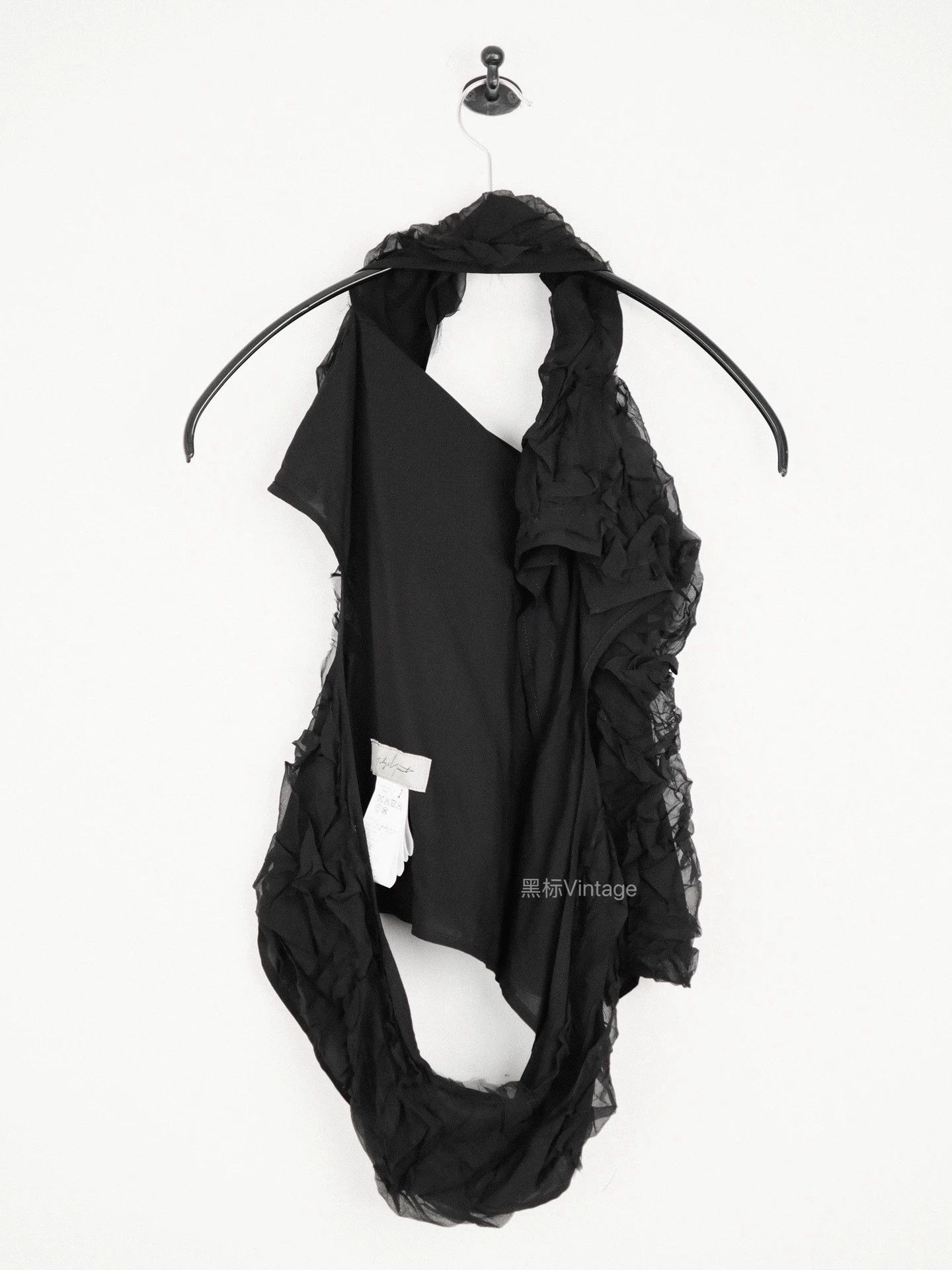 Yohji Yamamoto Yohji Yamamoto 25ss Dry Leaf Butterfly Pleated Vest Size S / US 4 / IT 40 - 3 Thumbnail