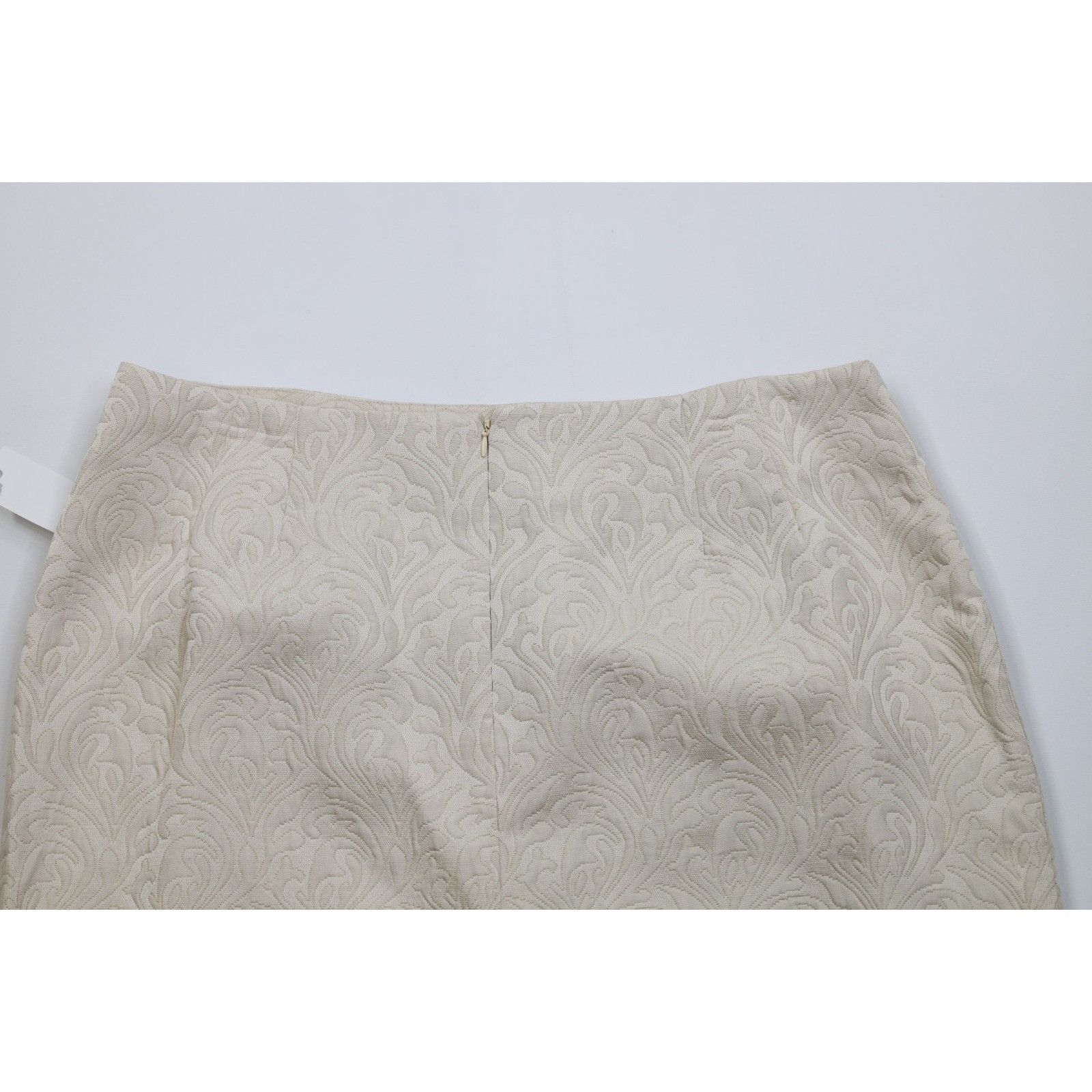 Vintage Deadstock Vintage 90s Businesscore Jacquard Paisley Skirt Size 38" / US 16 / IT 52 - 9 Thumbnail