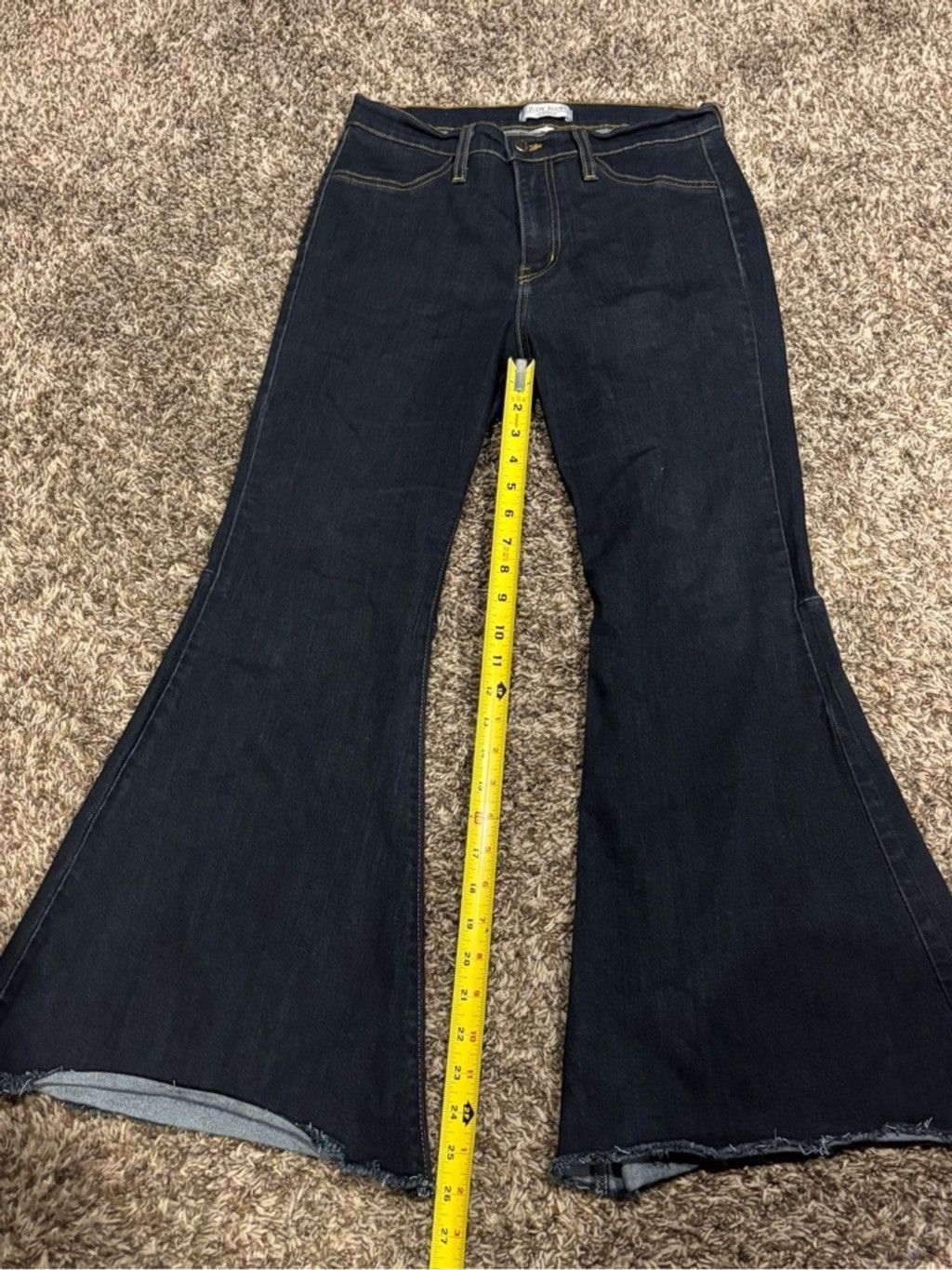 Judy Blue Women's Judy Blue Dark Blue Flare Jeans Size 28" / US 6 / IT 42 - 2 Thumbnail