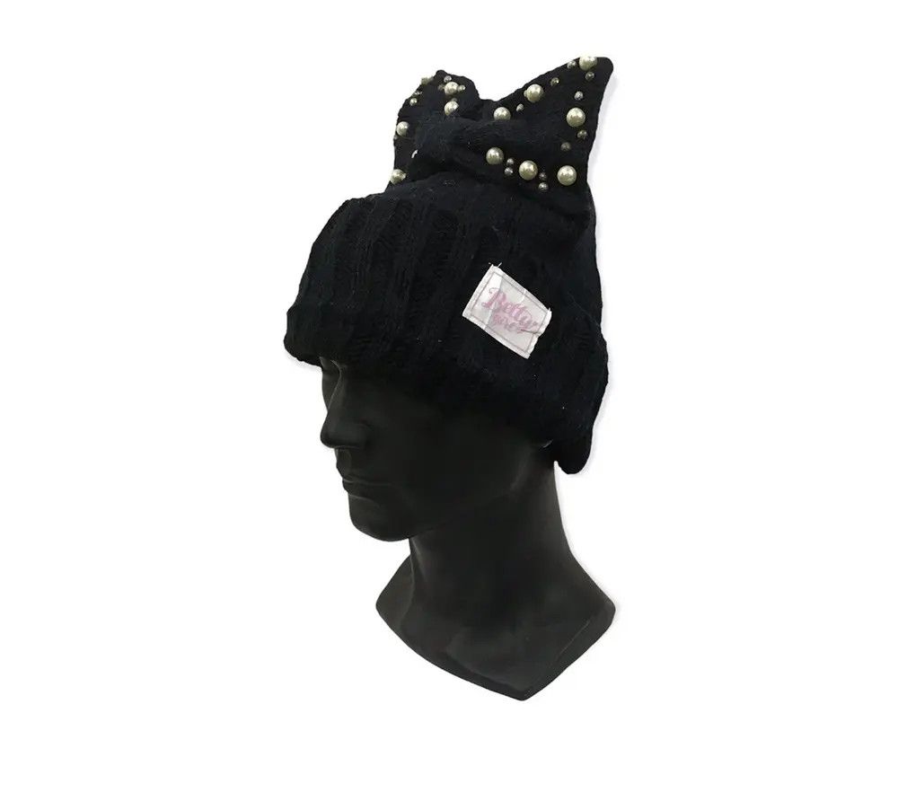Japanese Brand × Kapital × Vintage Punk Bunny Horn Japanese Brand Beanie Hat Size ONE SIZE - 2 Thumbnail