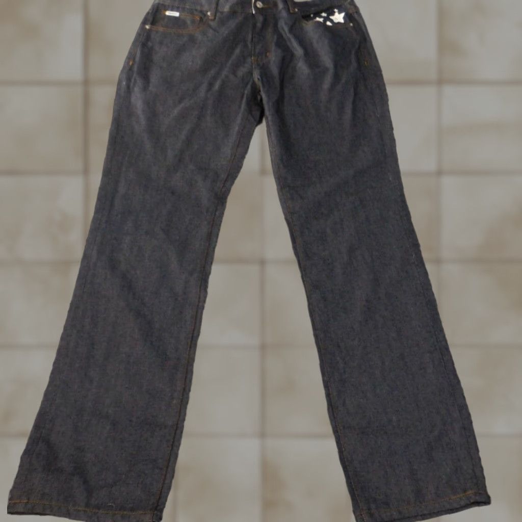 Vintage trukfit Jeans 38x36 Denim Blue Vintage Straight Hip-Hop Mens Regular Size 38 Inseam 36 Blue Cotton Denim Trukfit Jeans Straight Mens Size US 38 / EU 54 - 1 Thumbnail
