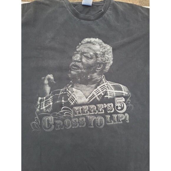 Other Vtg Redd Foxx Comedian Rap tee 90s Sanford & Son t-shirt Size US XXL / EU 58 / 5 - 3 Thumbnail