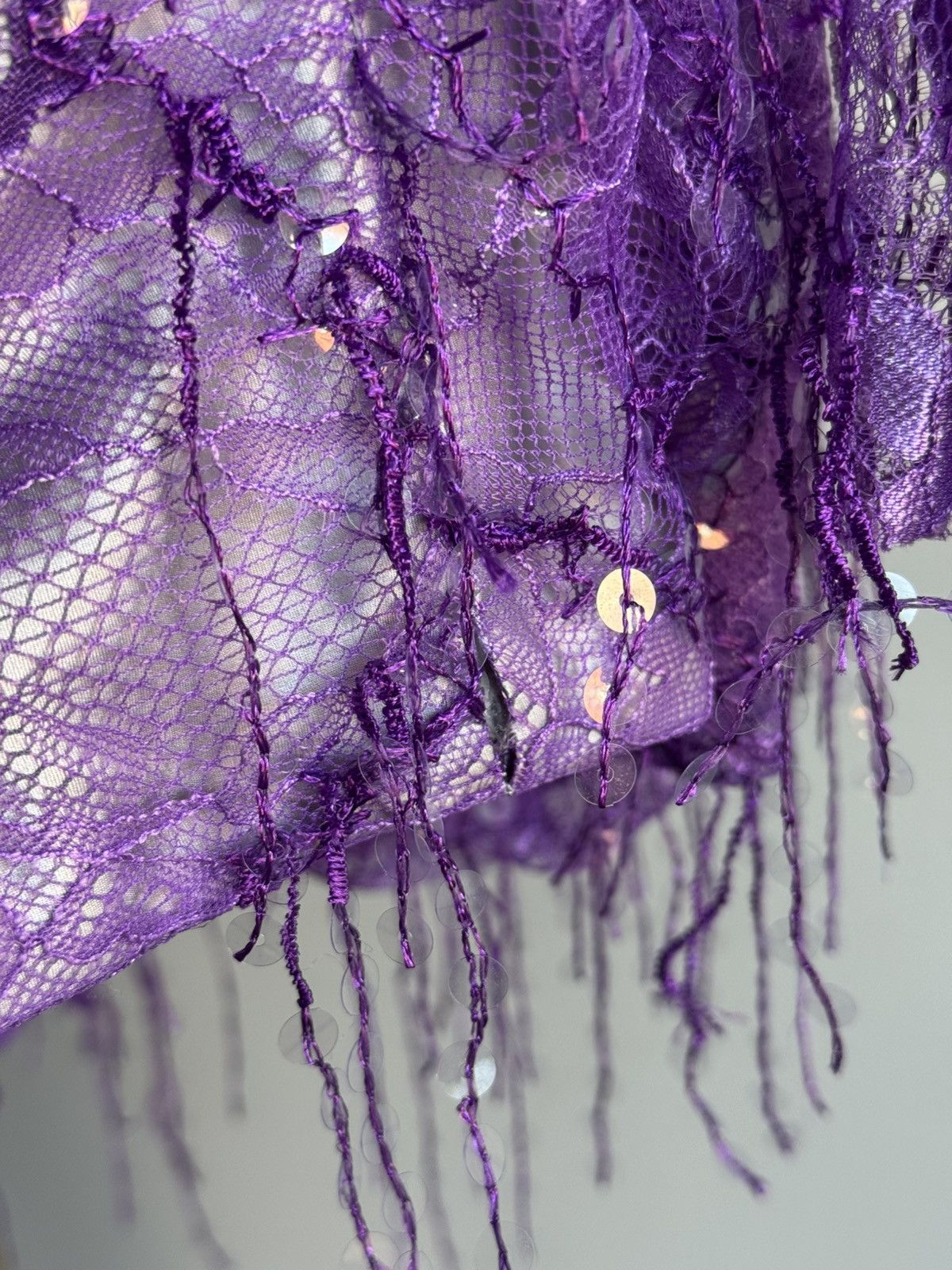 Christopher Esber Christopher Esber encased beaded lace mini dress purple S Size S / US 4 / IT 40 - 3 Thumbnail
