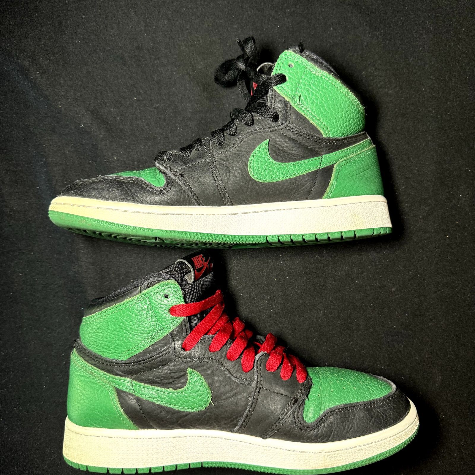 Jordan Brand × Nike Size 5 - Nike Air Jordan 1 Retro High OG GS Pine Green 2.0 Size US 5 / EU 37 - 3 Thumbnail