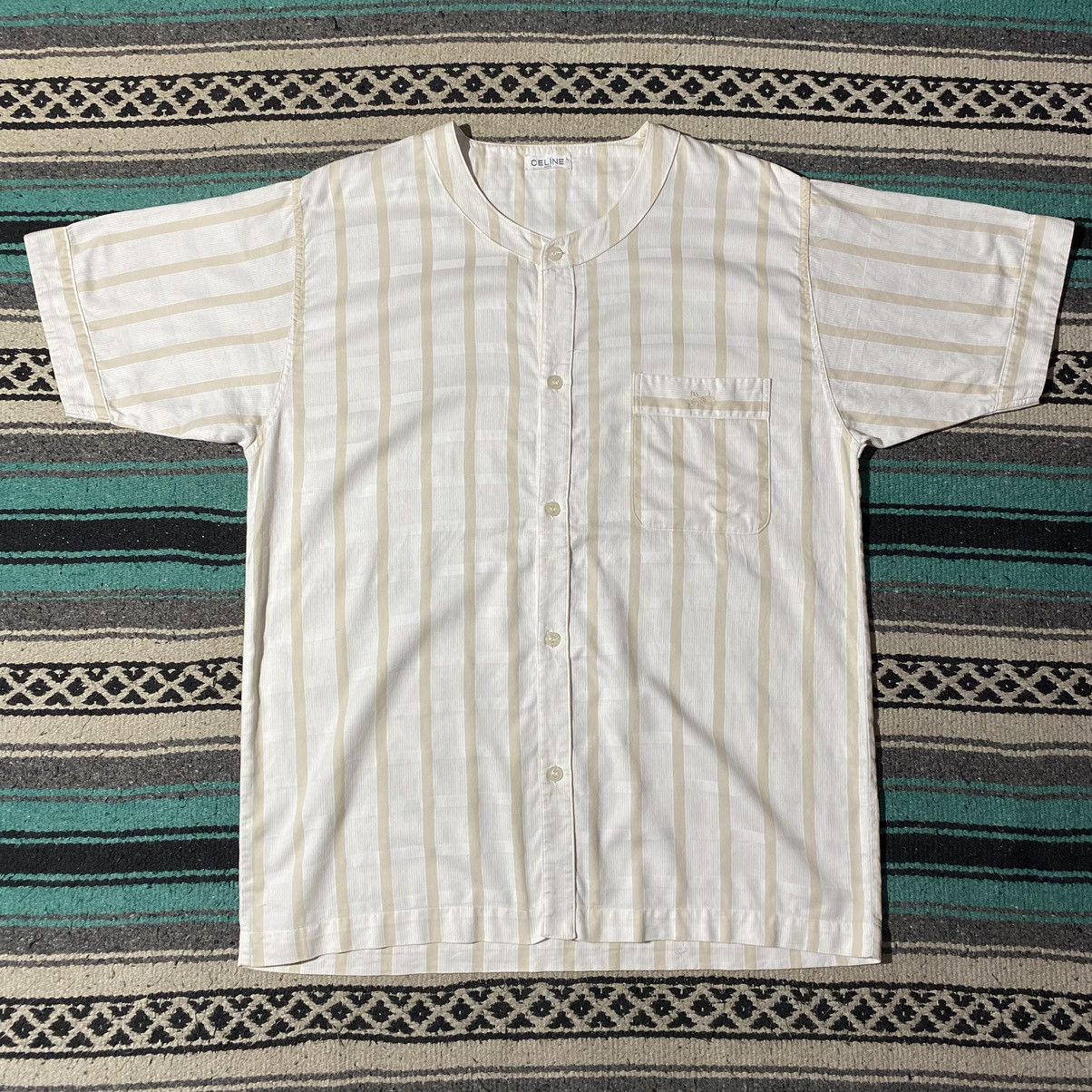 Celine Celine Collarless Shirt Size US M / EU 48-50 / 2 - 1 Thumbnail