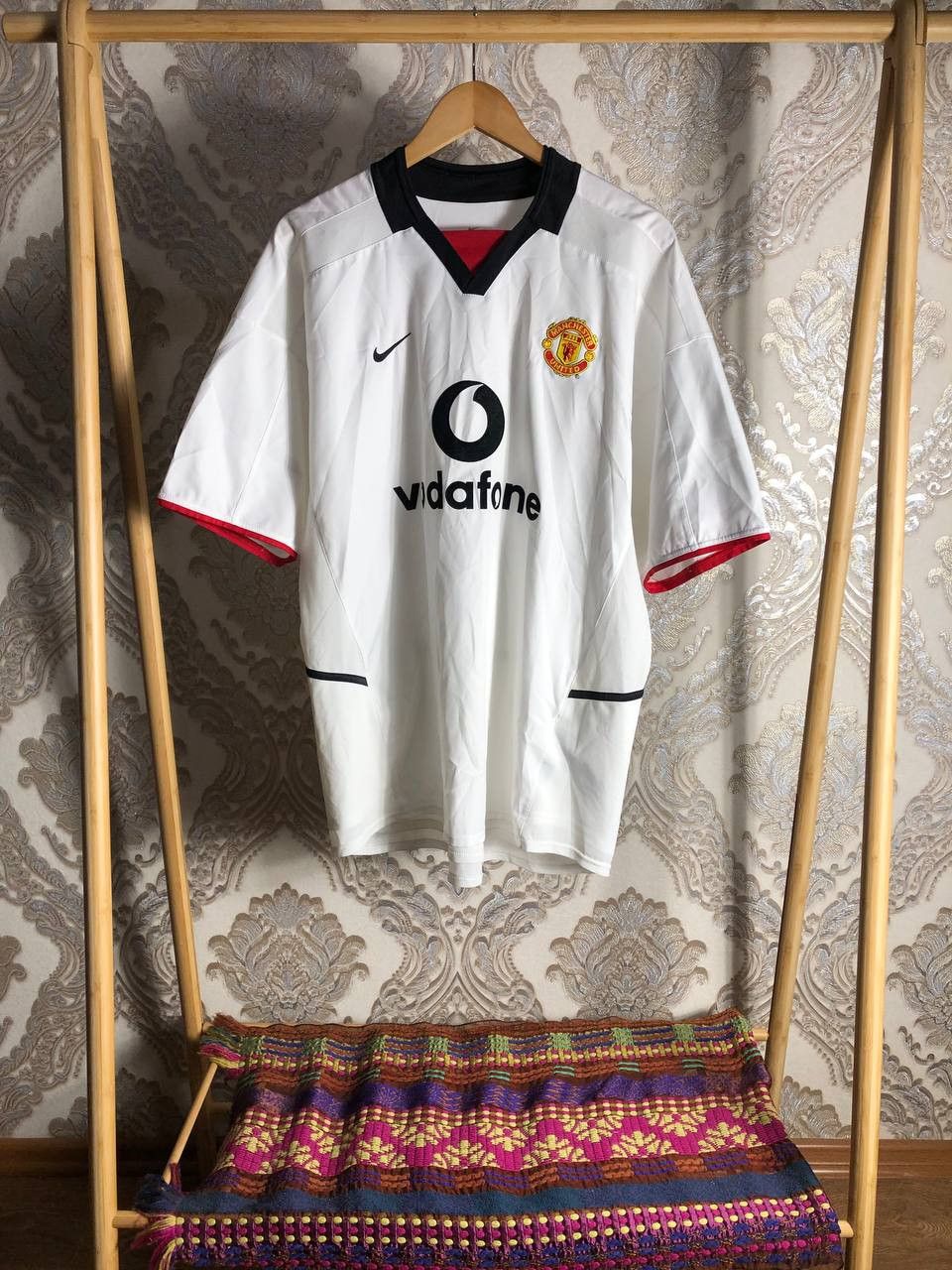 Nike Vintage Nike FC Manchester United England Soccer Jersey Y2K Size US XXL / EU 58 / 5 - 1 Thumbnail
