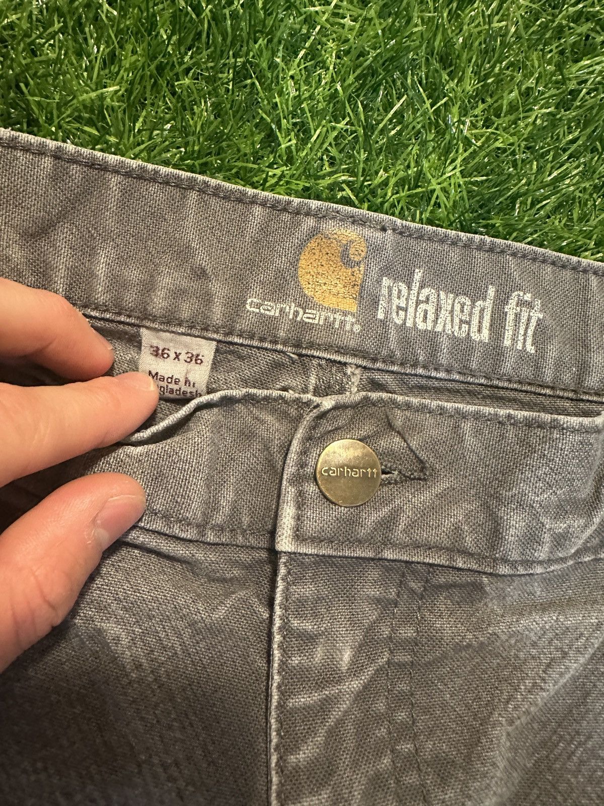Carhartt Carhartt work relaxed fit pants 36 x 36 Size US 36 / EU 52 - 3 Thumbnail