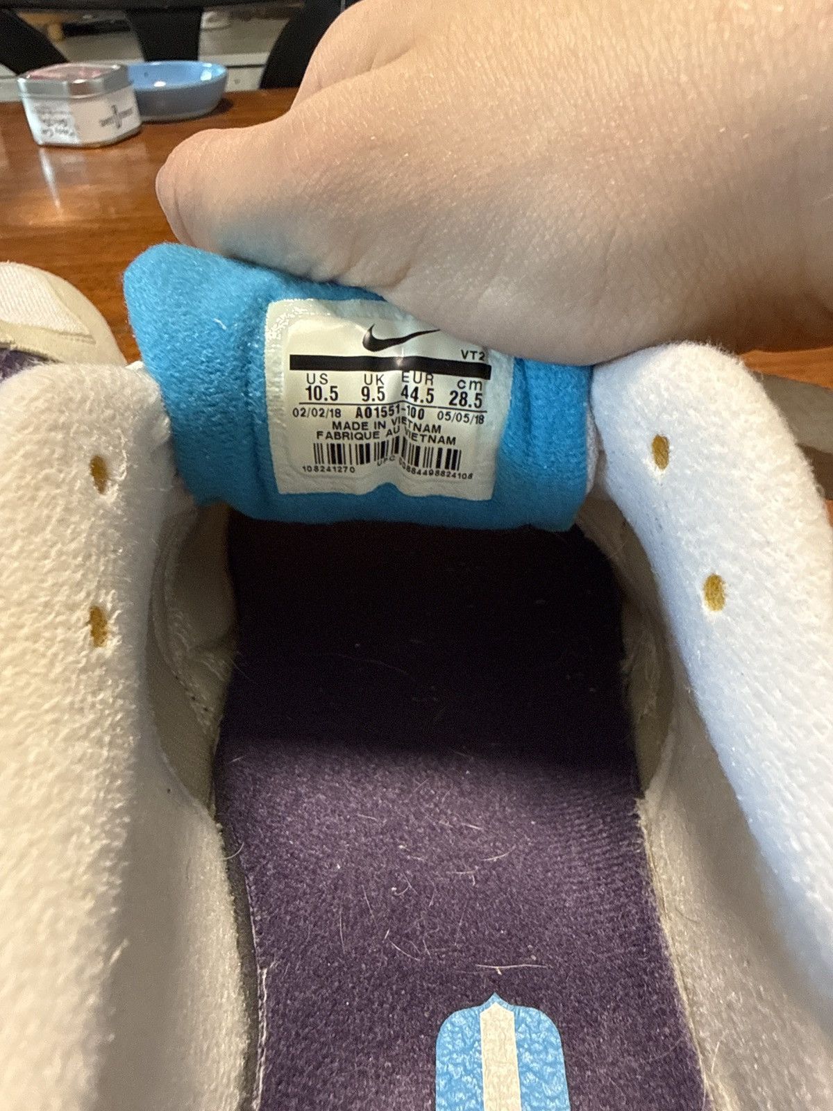 Nike Nike Air Skylon 2 - Eggplant (Purple & Blue) Size US 10.5 / EU 43-44 - 12 Thumbnail