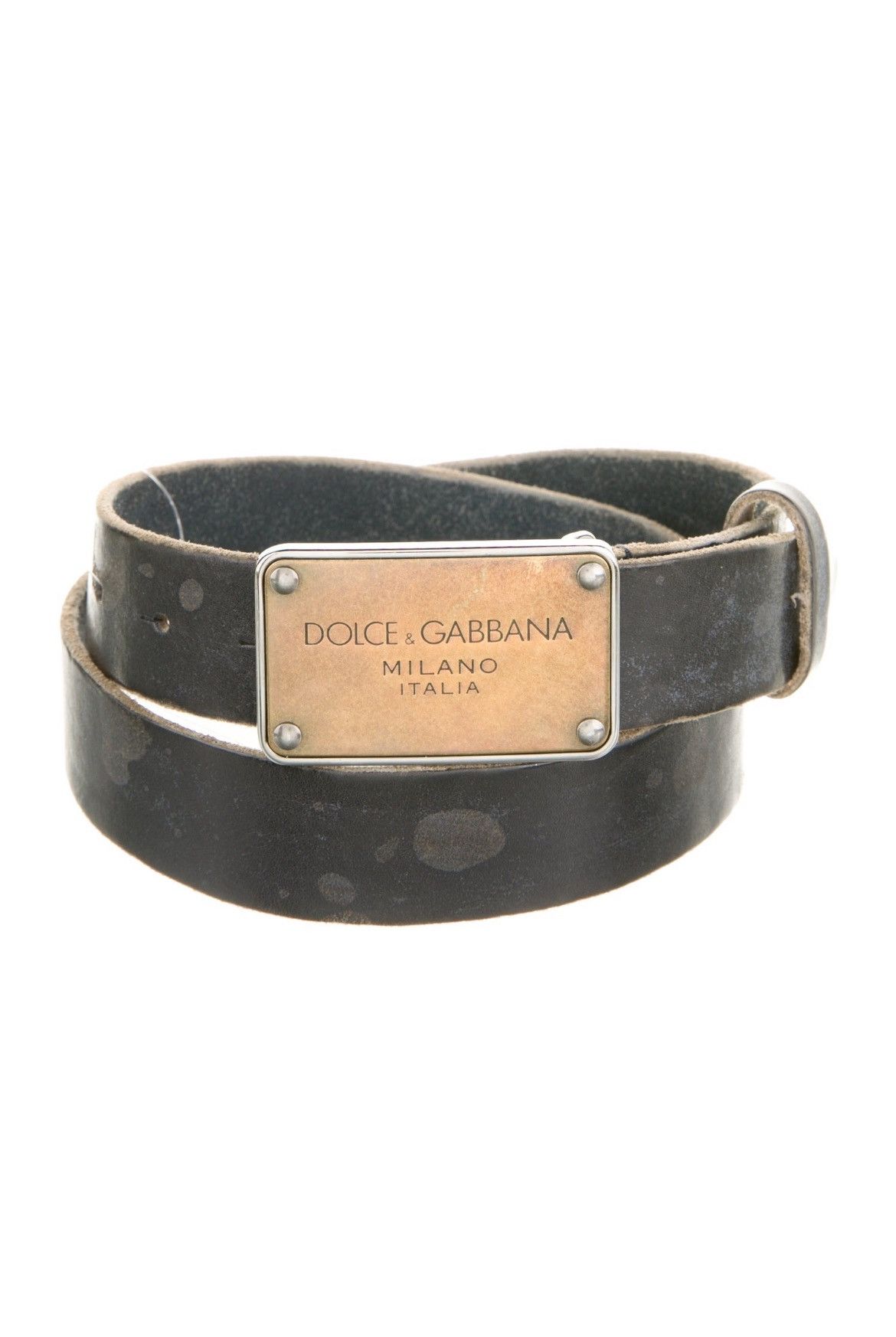 Dolce & Gabbana Mold effect belt. Medium Size 34 - 2 Thumbnail