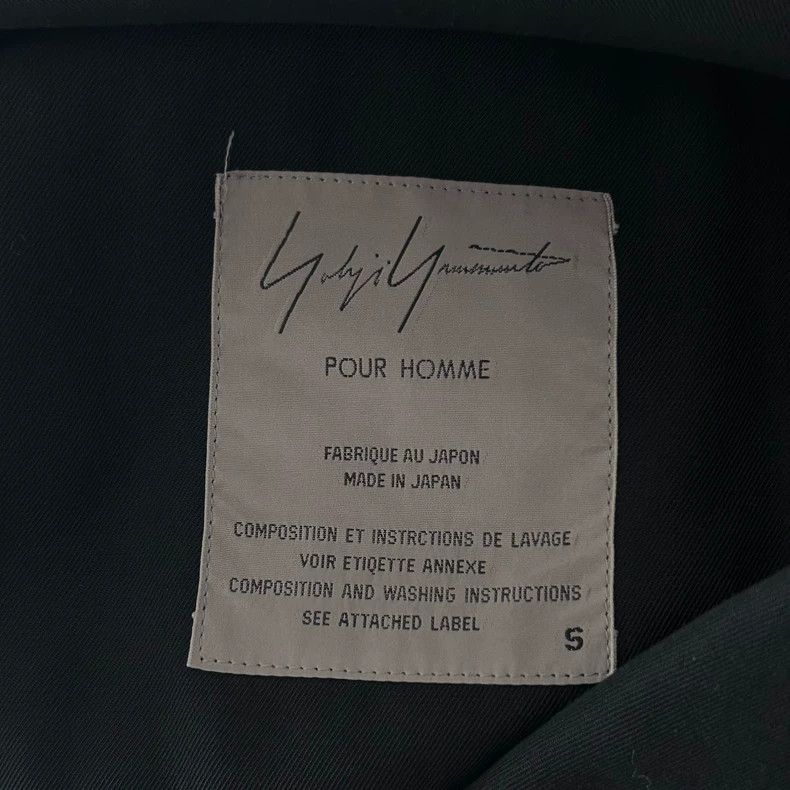 Yohji Yamamoto Yohji Yamamoto size s 92ss triangular cutout blazer Size 36R - 6 Thumbnail