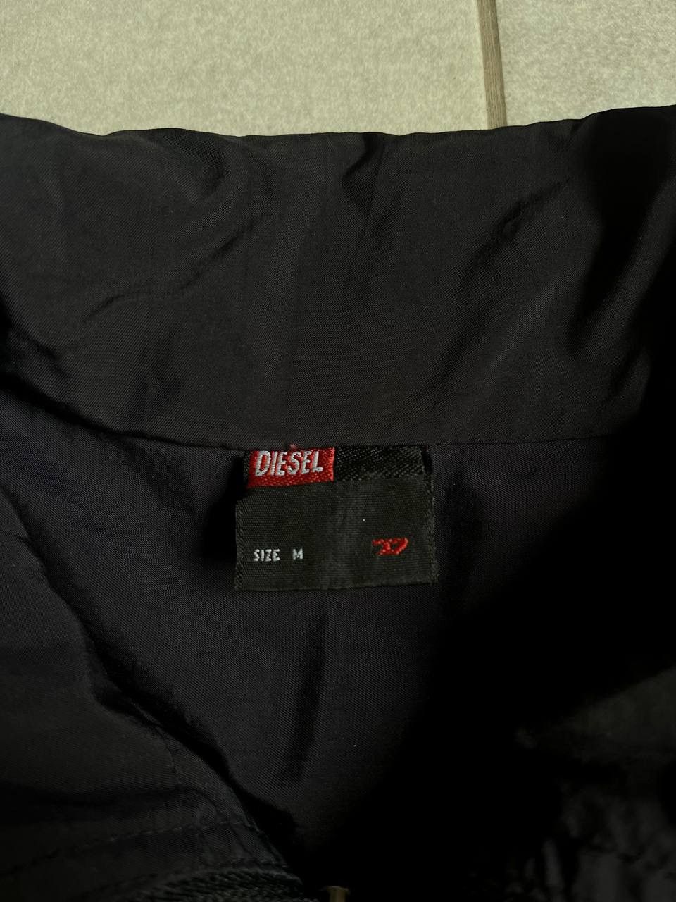 Diesel × Vintage Diesel black nylon harigton big patch logo Size US M / EU 48-50 / 2 - 6 Thumbnail