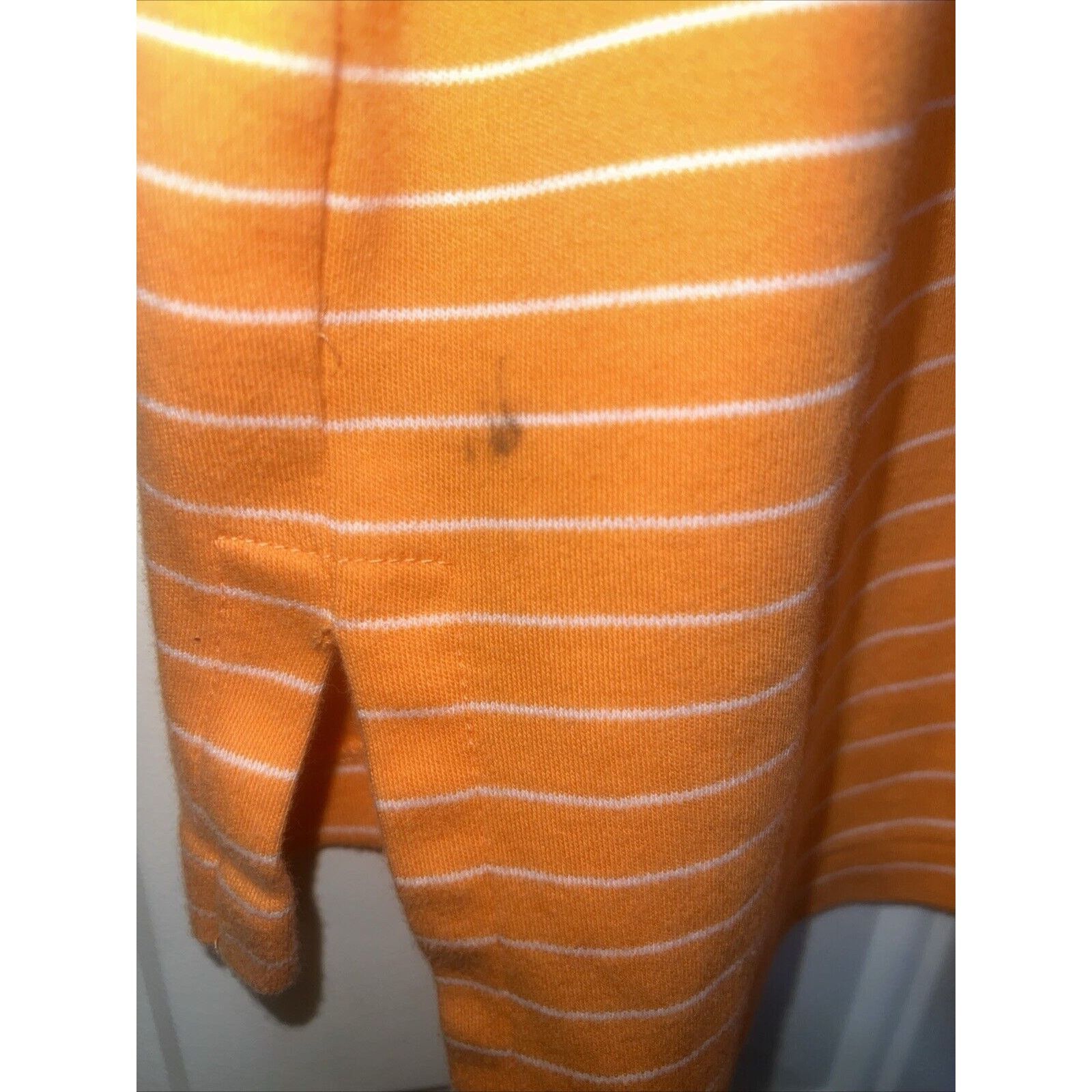 Ralph Lauren Polo Ralph Lauren Men’s Shirt Custom Fit Orange Striped XL Size US XL / EU 56 / 4 - 9 Thumbnail