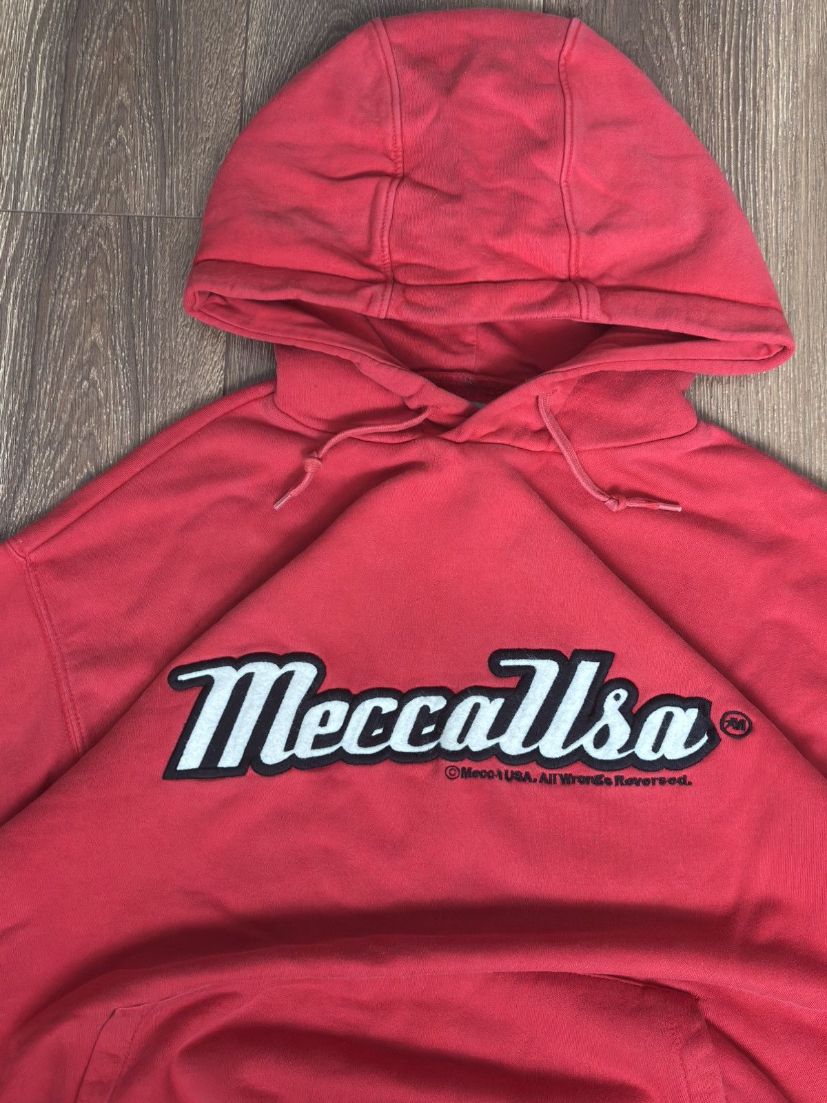 Mecca × Vintage Crazy VINTAGE MECCAUSA Hoodie Rap Hip-Hop Size US M / EU 48-50 / 2 - 3 Thumbnail
