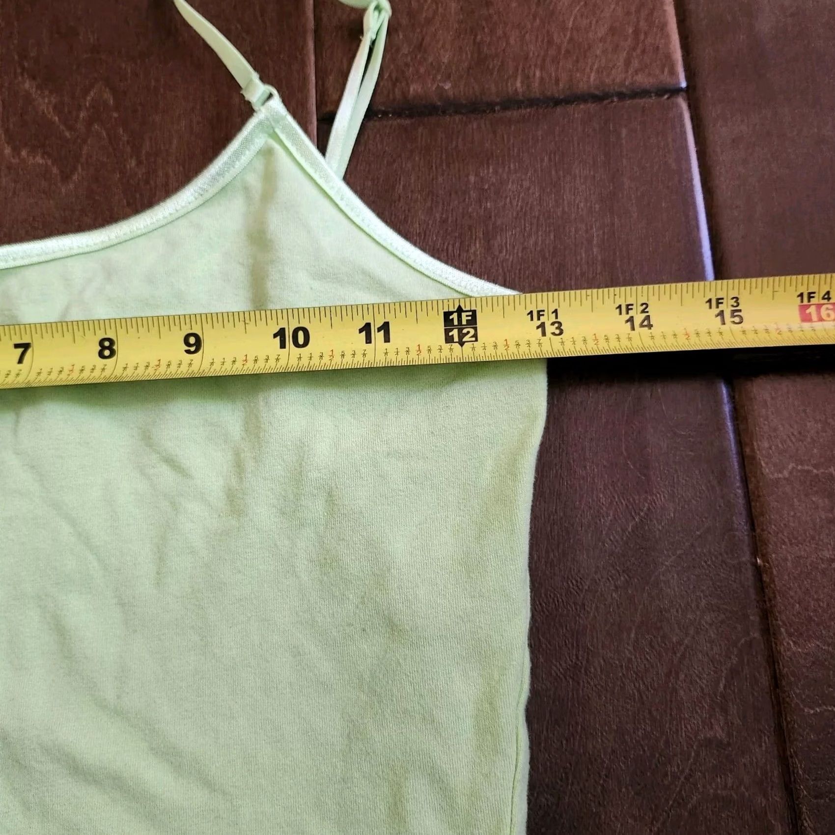 Vintage French Kiss Women's Tank Top Sleeveless Green Small Juniors Regular Fit Pullover Solid Lightweight Easy Care Size S / US 4 / IT 40 - 7 Thumbnail
