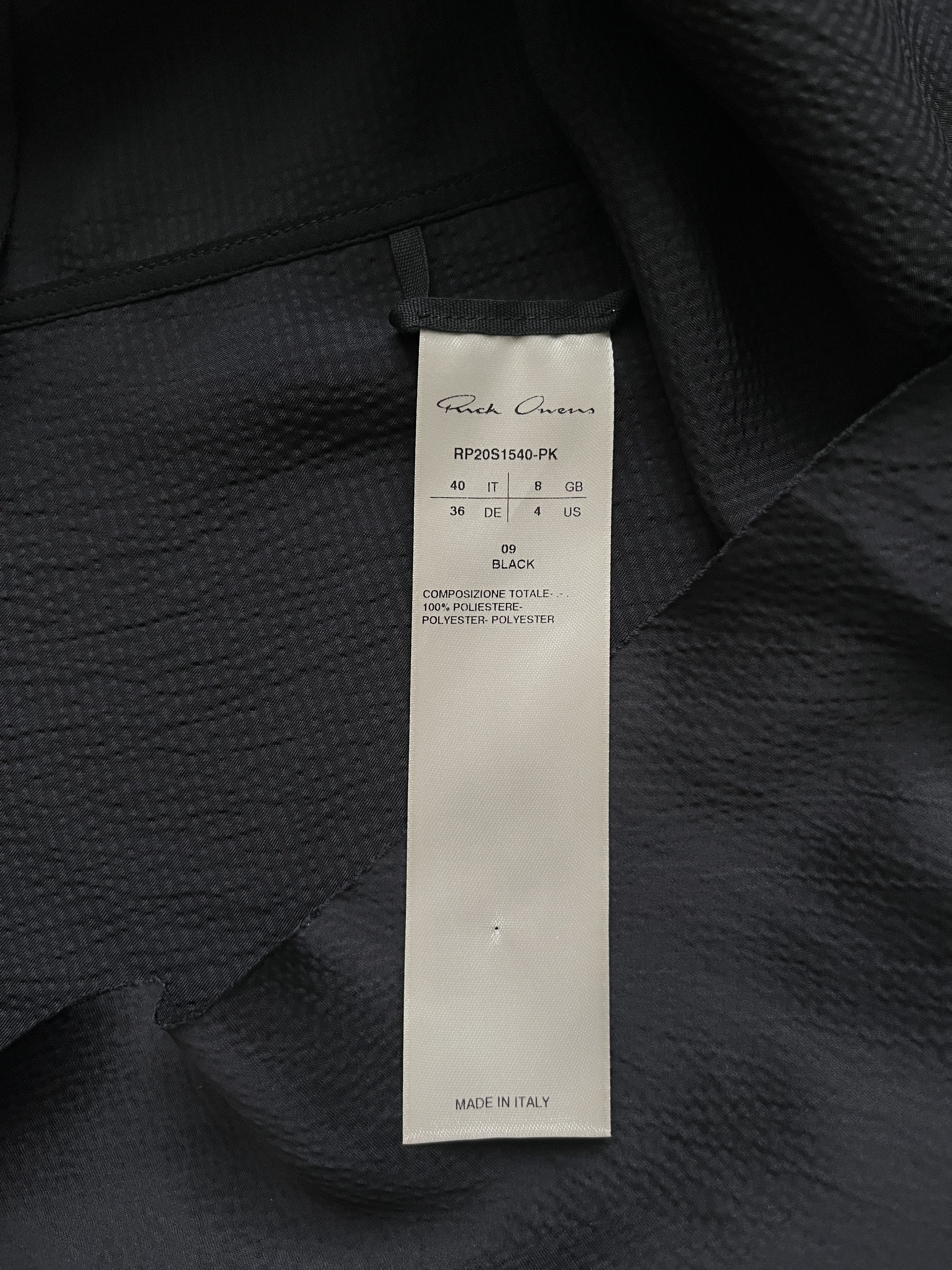 Rick Owens ⚡️QUICK SALE⚡️2020 Rick Owens Tecuatl Black V-Neck Dress Size S / US 4 / IT 40 - 4 Thumbnail