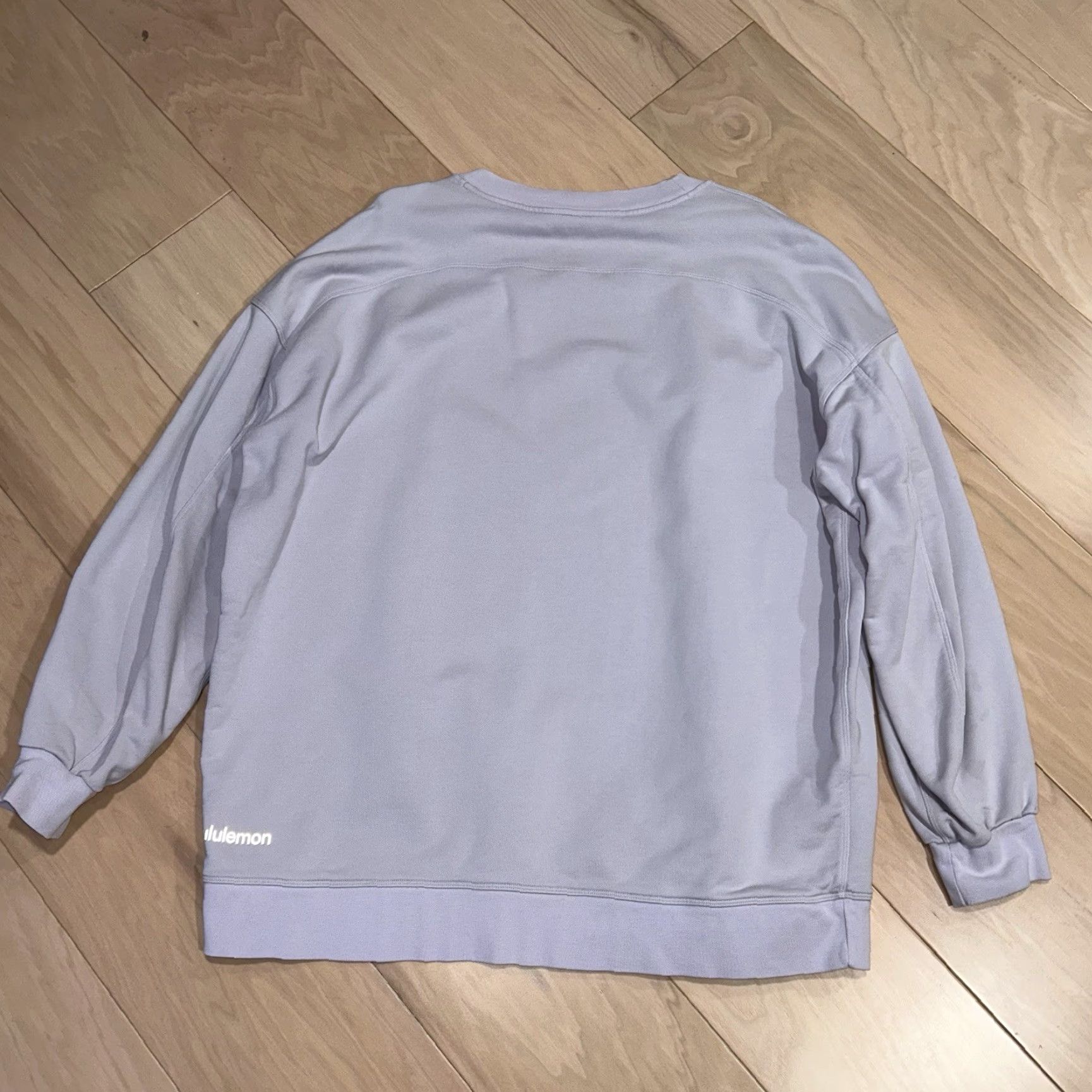 Lululemon Lululemon Perfectly Oversized Crew Long Sleeve Sweatshirt Lavender Women 14 Size XL / US 12-14 / IT 48-50 - 5 Thumbnail