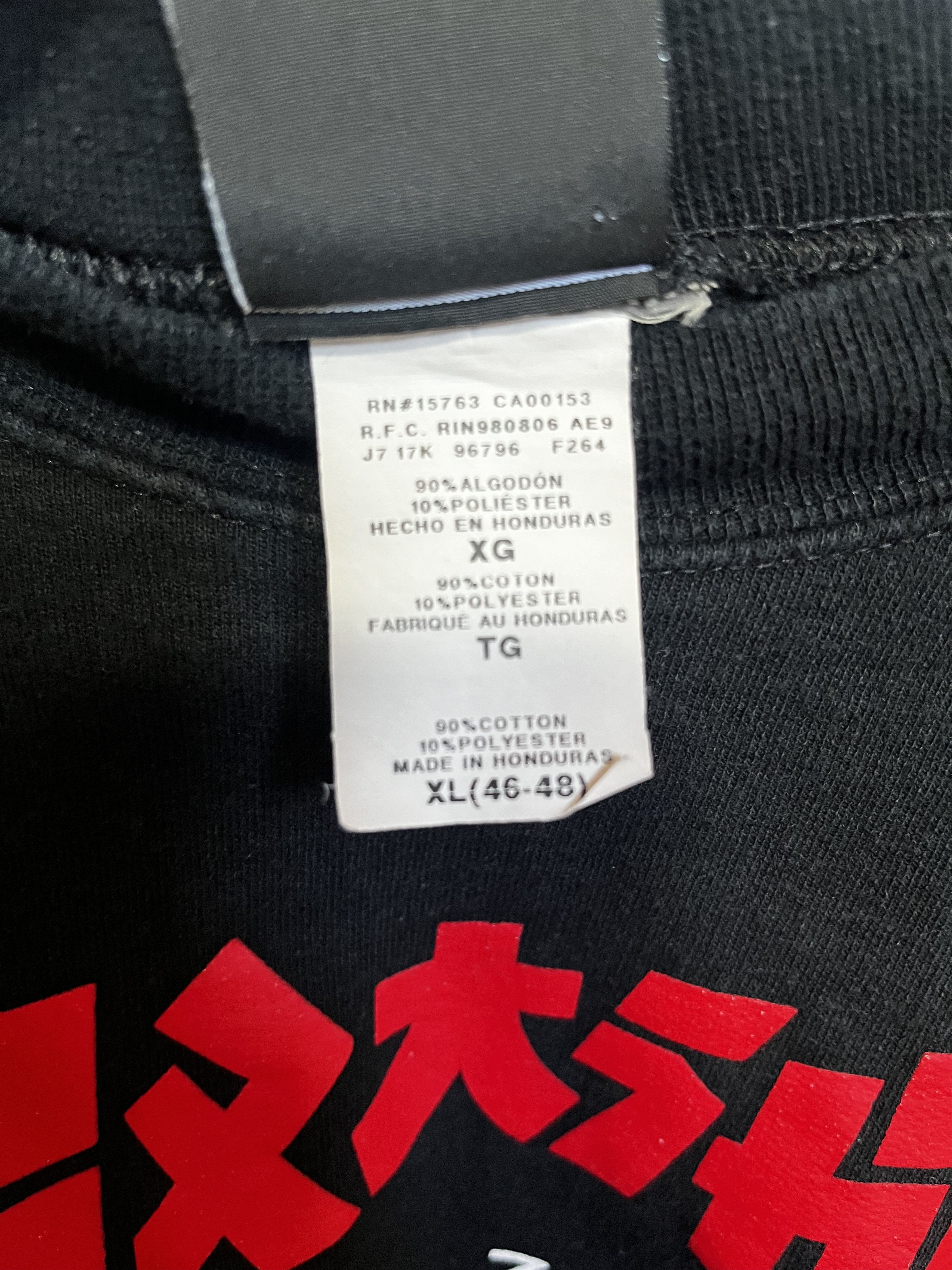 Thrasher Thrasher Japan Kanji Logo Crewneck (Black/Red) Size XL Size US XL / EU 56 / 4 - 4 Thumbnail