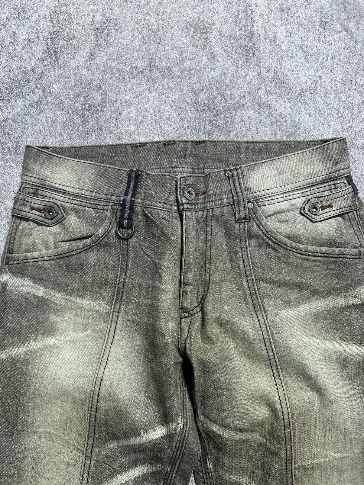 If Six Was Nine Japanes Hide Away Nicole Flared Jeans Size US 32 / EU 48 - 5 Thumbnail