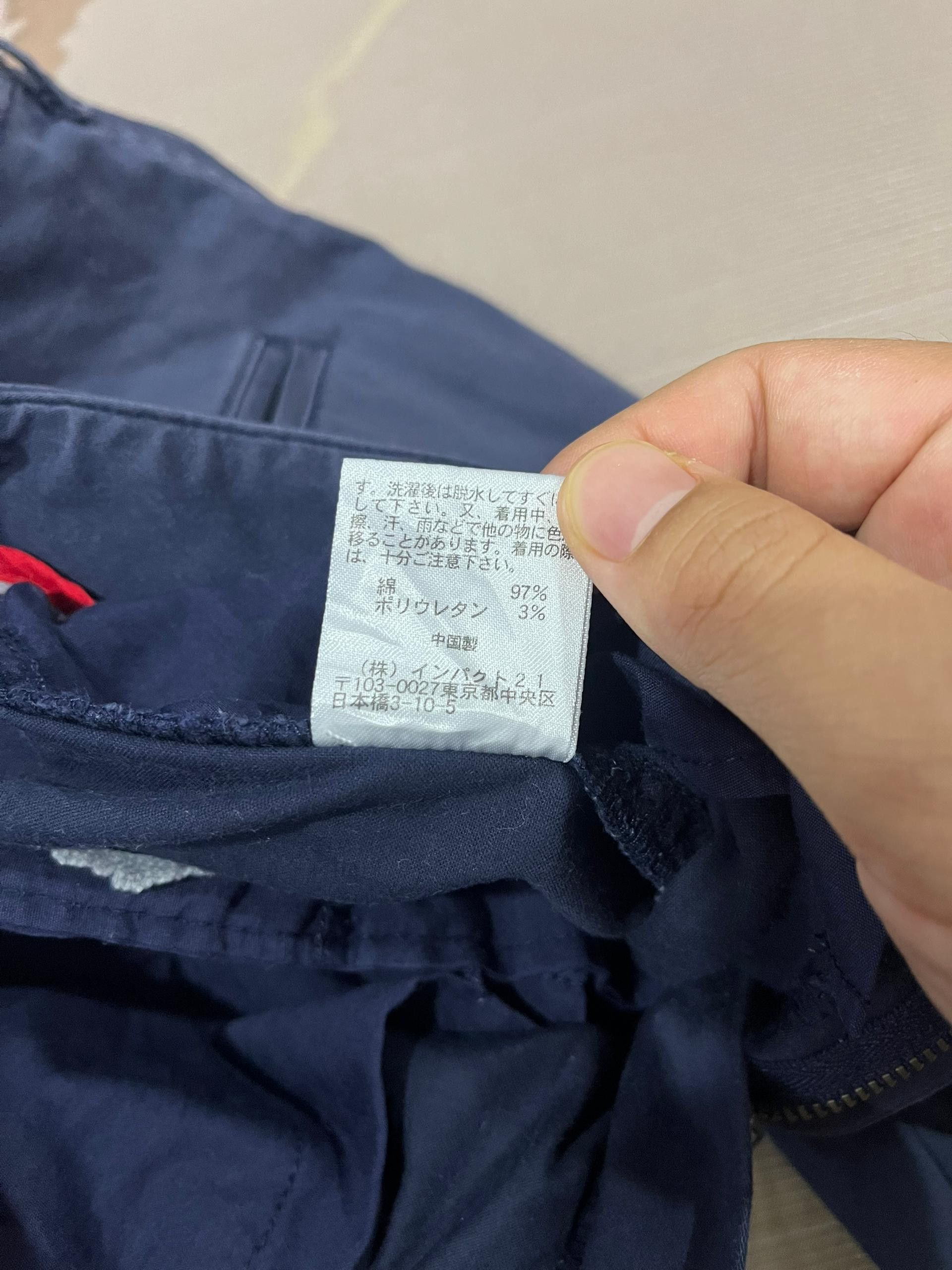 Ralph Lauren Polo Jeans Co Ralph Lauren Navy Chino Pants Size 27" / US 4 / IT 40 - 6 Thumbnail