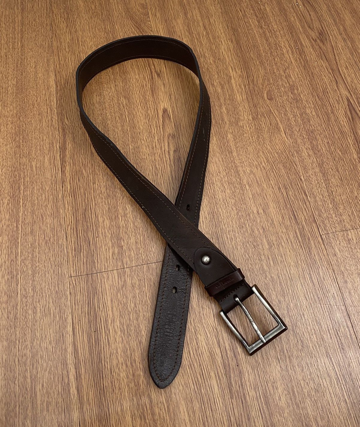 Guy Laroche × If Six Was Nine × Le Grande Bleu (L.G.B.) Vintage Guy laroche leather belt Size ONE SIZE - 1 Thumbnail